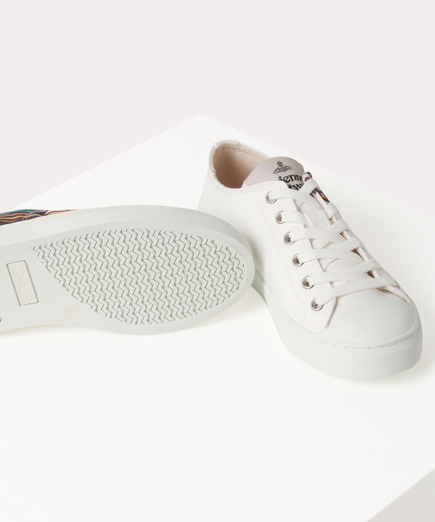 PLIMSOLL LOW TOP スニーカー(ホワイト系)(レディース)(1232921027 PLIMSOLL LOW TOP スニーカー(ホワイト系)(レディース)(1232921027