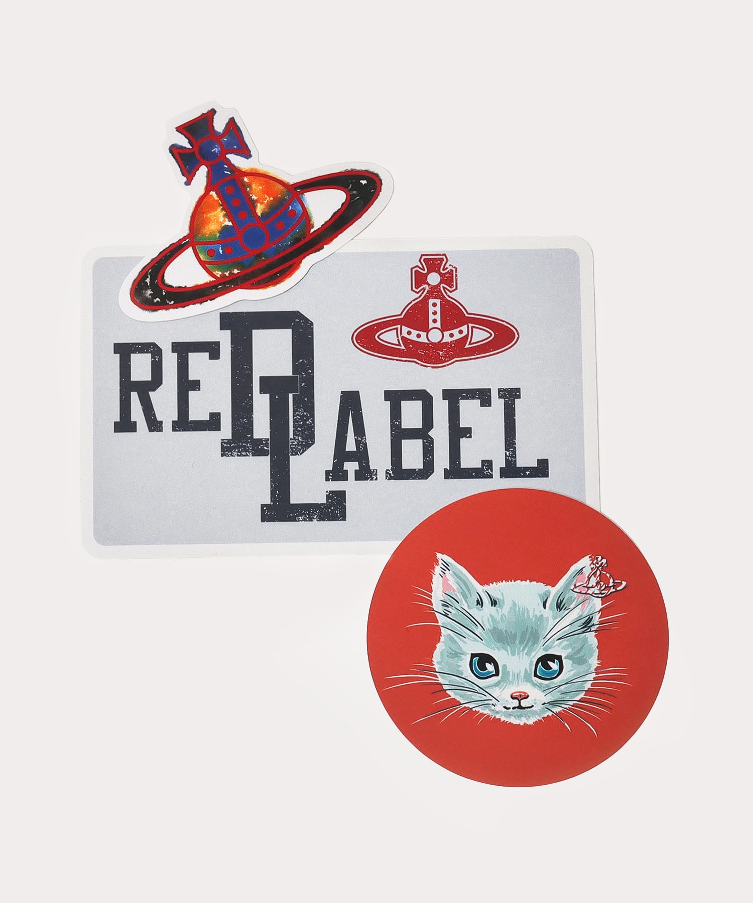 RED LABEL ステッカー(CAT  PRINT)（レディース）（1512922003）｜ライフスタイル雑貨すべて(その他（ライフスタイル雑貨）)｜【公式通販】ヴィヴィアン・ウエストウッド（Vivienne  Westwood）