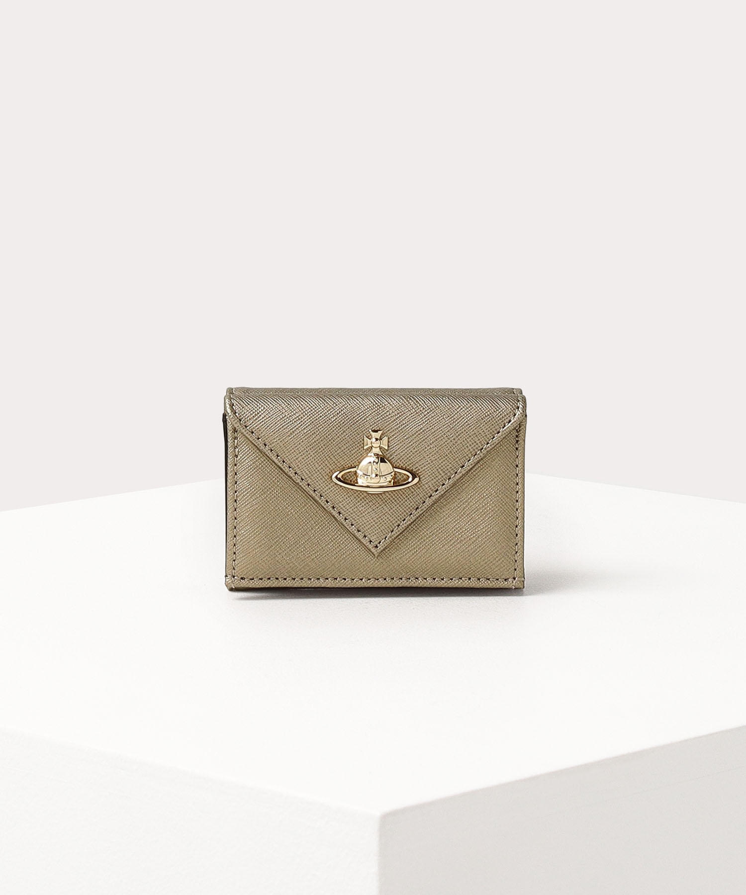 SAFFIANO 三つ折りミニ財布