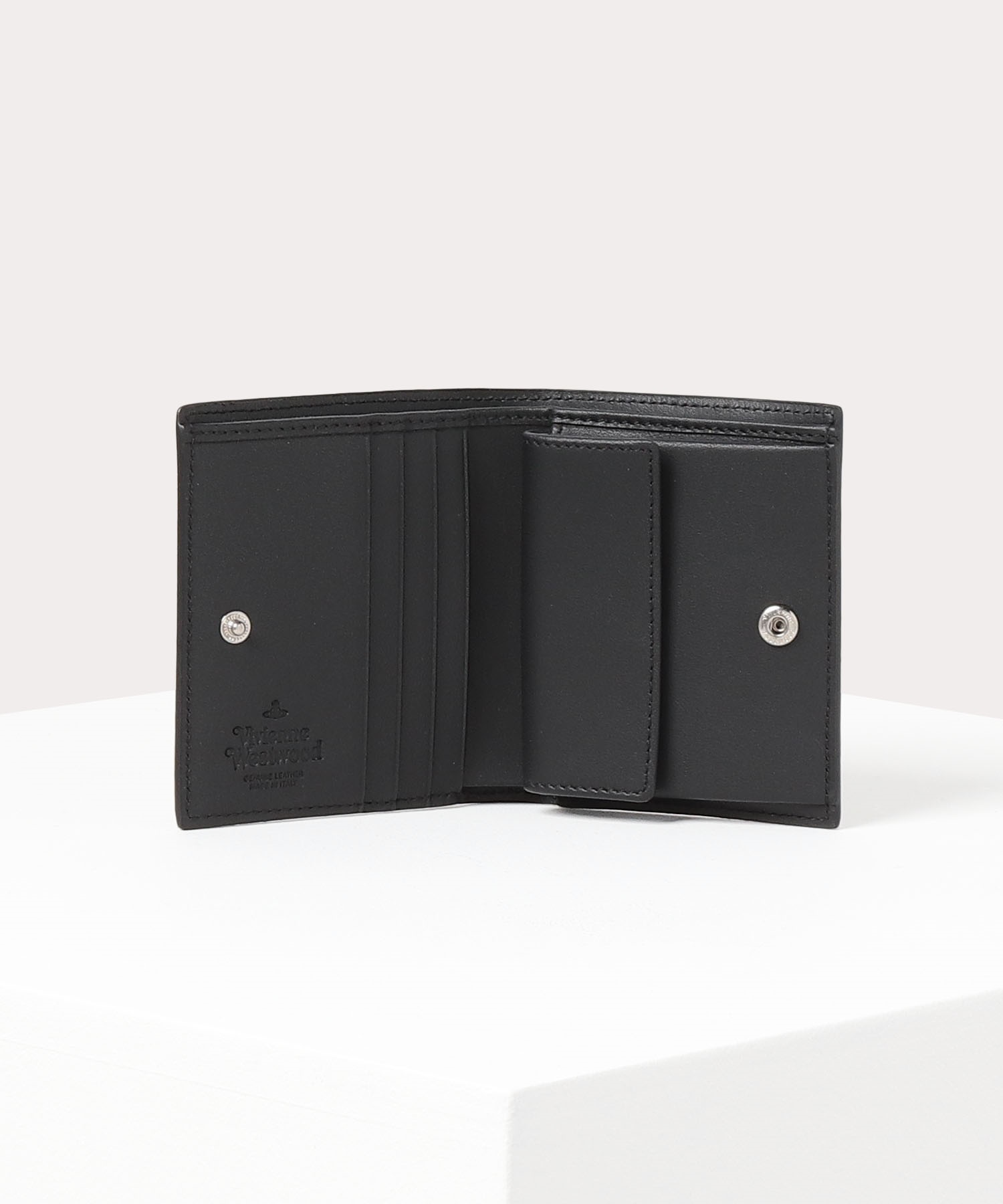 SAFFIANO 二つ折り財布(ブラック)(レディース)(1220931258)|財布 SAFFIANO 二つ折り財布(ブラック)(レディース)(1220931258)|財布
