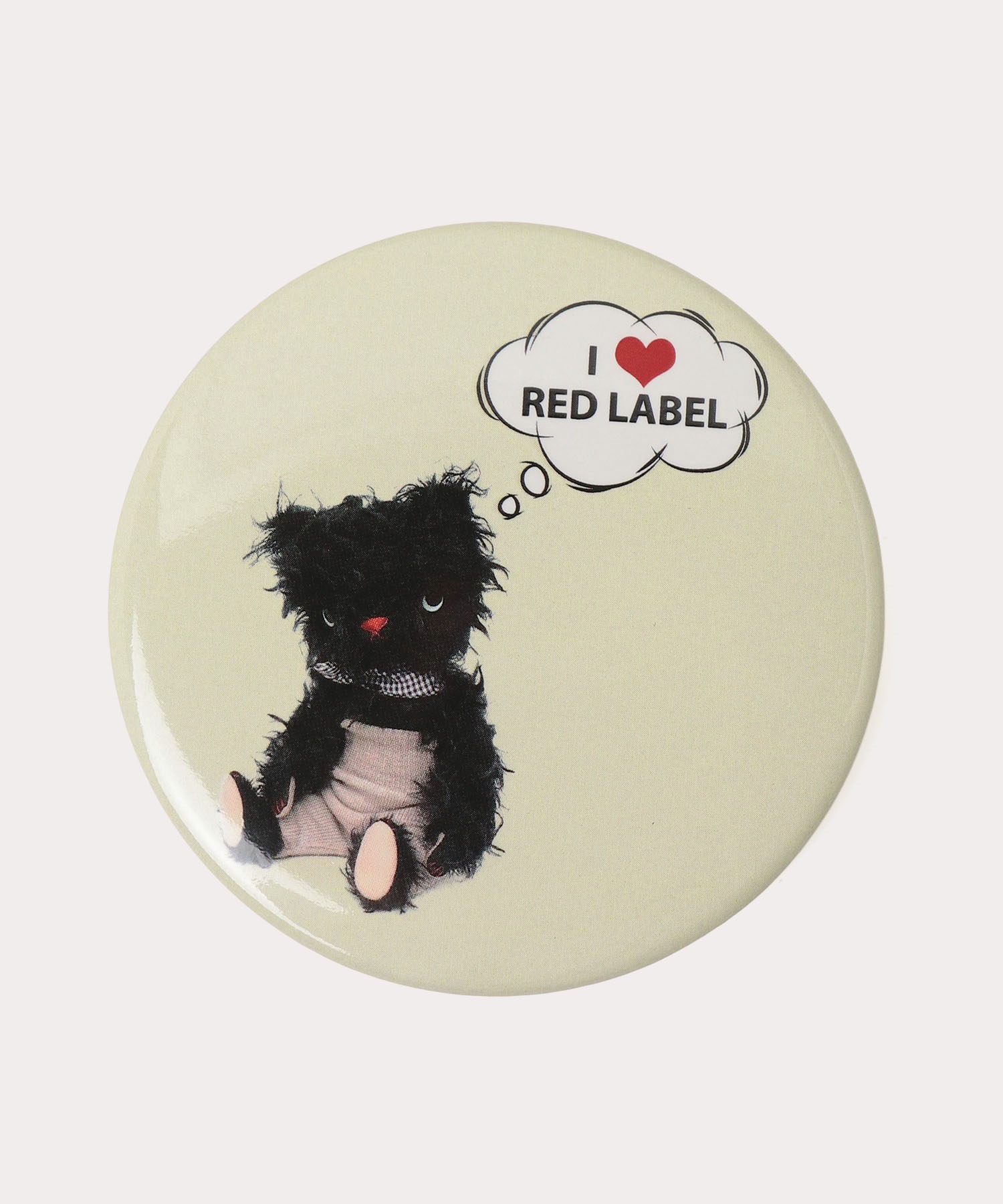 RED LABEL 缶バッジ 65mm
