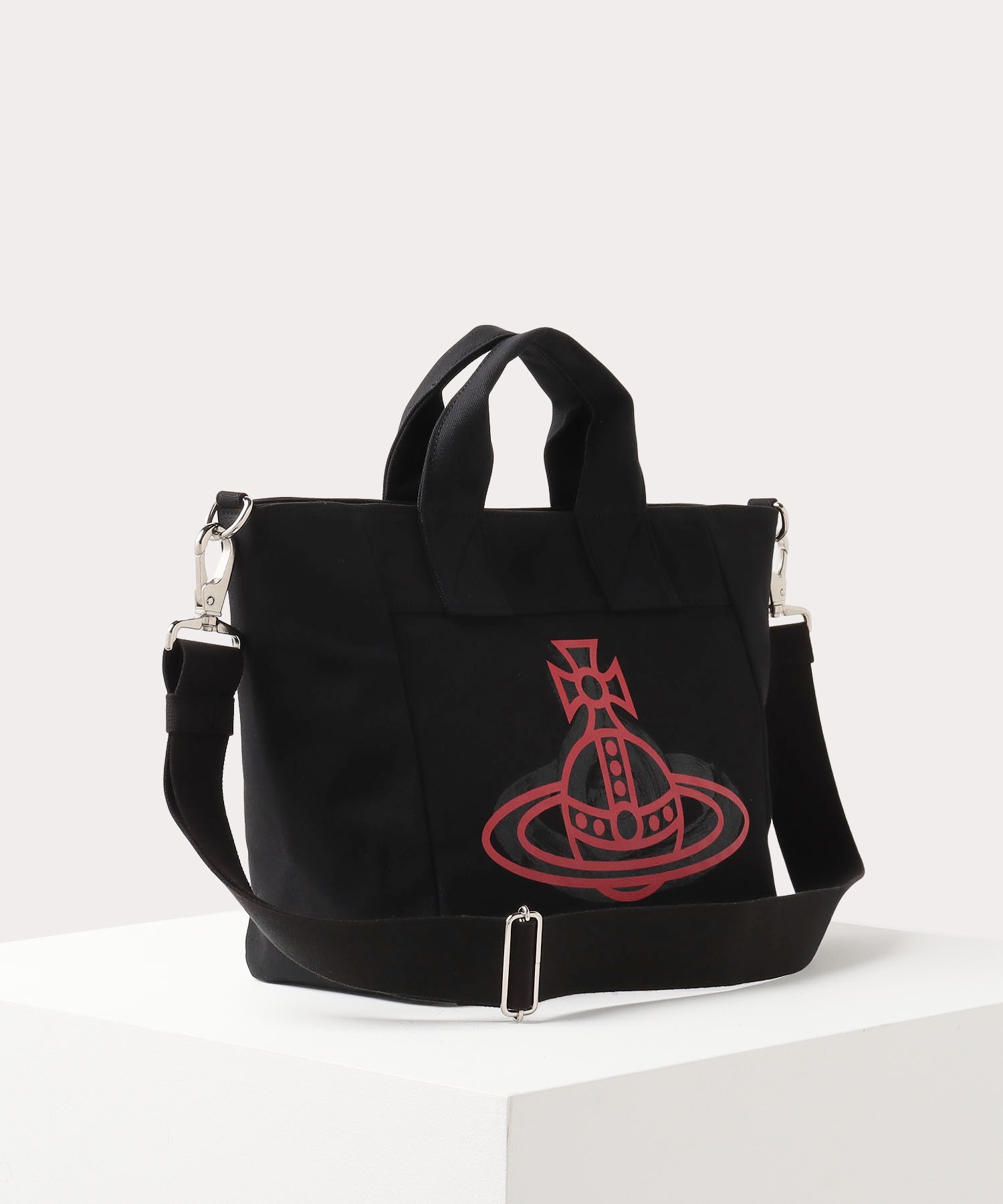 Vivienne Westwood トートバッグ ボストン 総柄 キャンバス