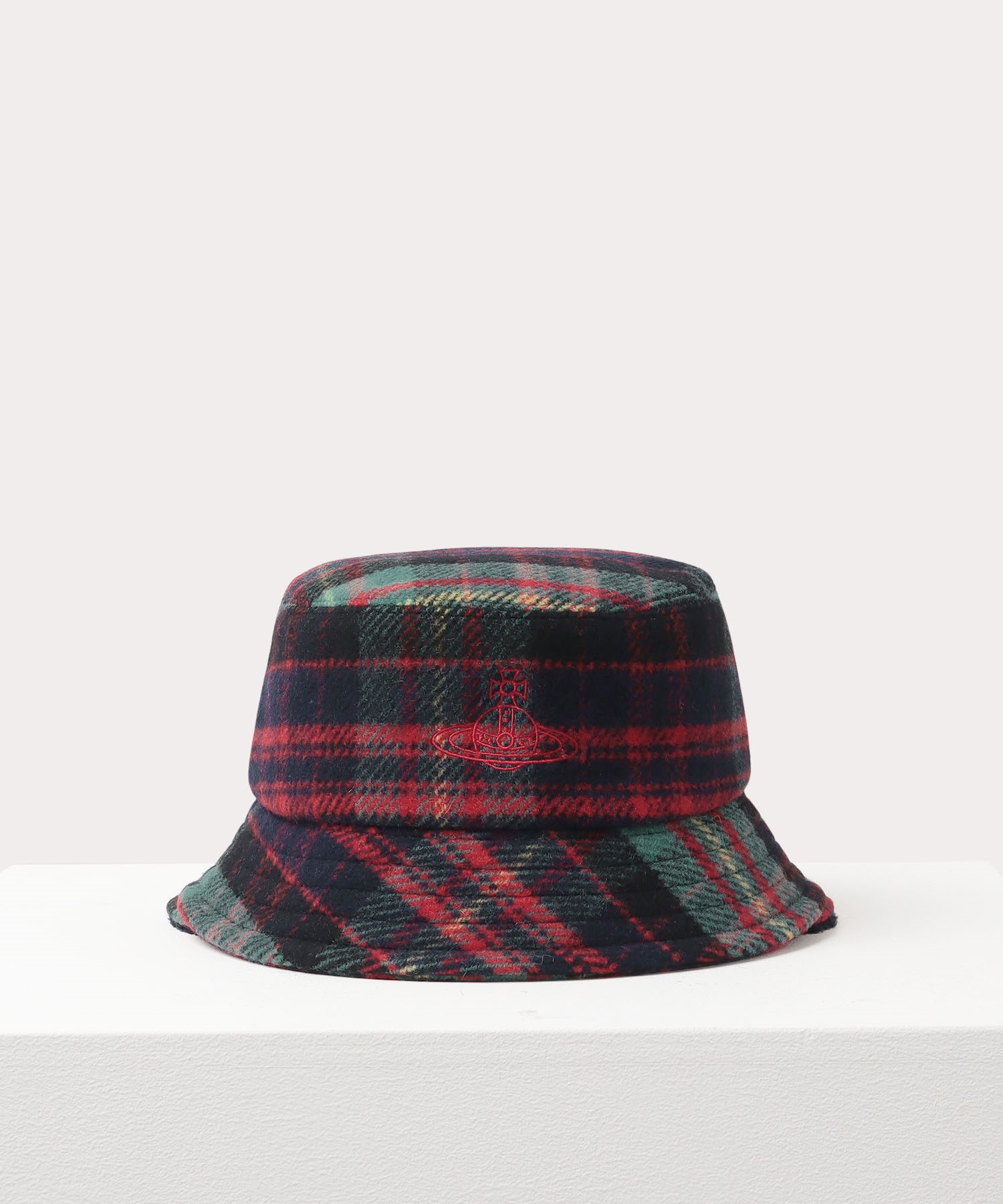 TARTAN BOA MIXバケットハット(グリーン系)（レディース）（1512932025