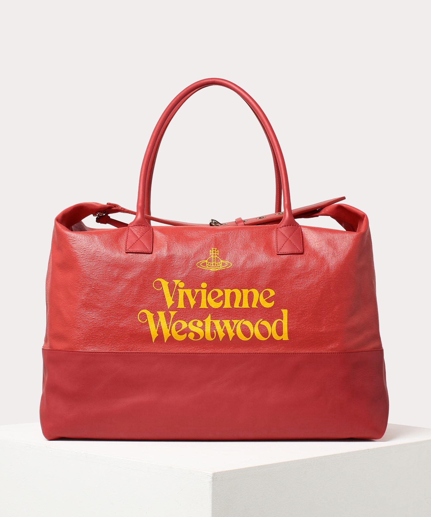 SID WEEKENDER トートバッグ(レッド×イエロー)（レディース）（1220941428）｜バッグすべて(トートバッグ)｜【公式通販】 ヴィヴィアン・ウエストウッド（Vivienne Westwood）
