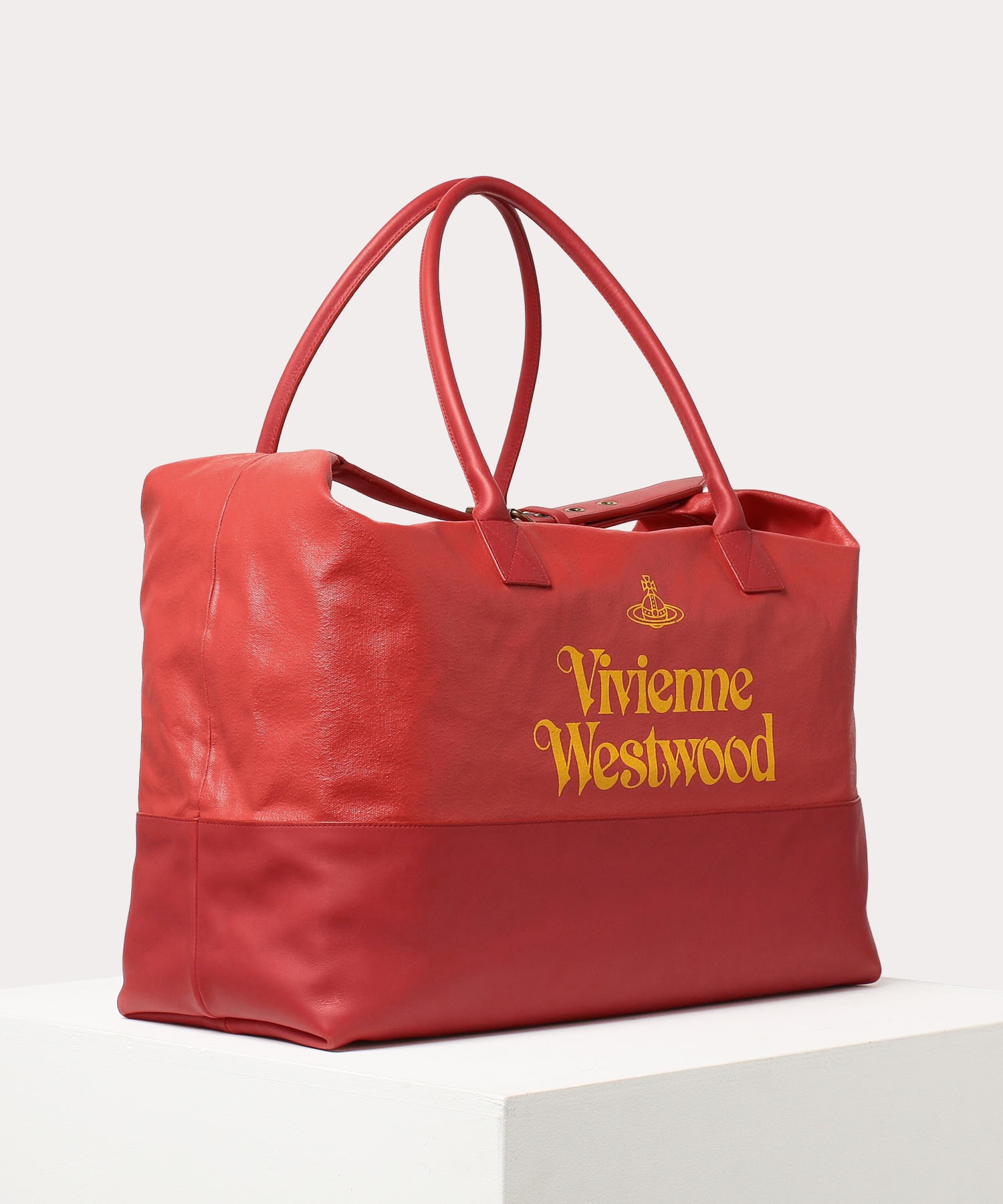 SID WEEKENDER トートバッグ(レッド×イエロー)（レディース）（1220941428）｜バッグすべて(トートバッグ)｜【公式通販】 ヴィヴィアン・ウエストウッド（Vivienne Westwood）