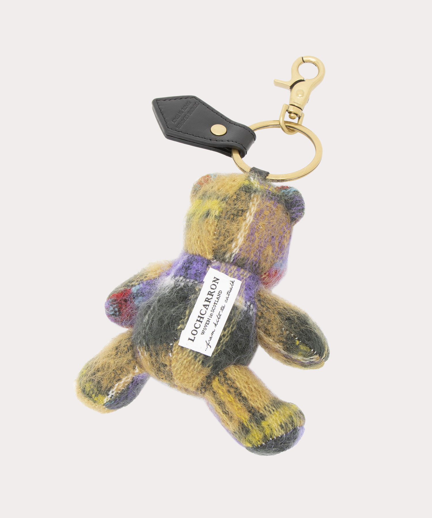 TARTAN MOHAIR TEDDY BEAR L[z_[