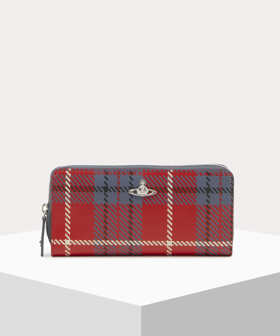 GLOSSY TARTAN LEATHER Eht@Xi[z