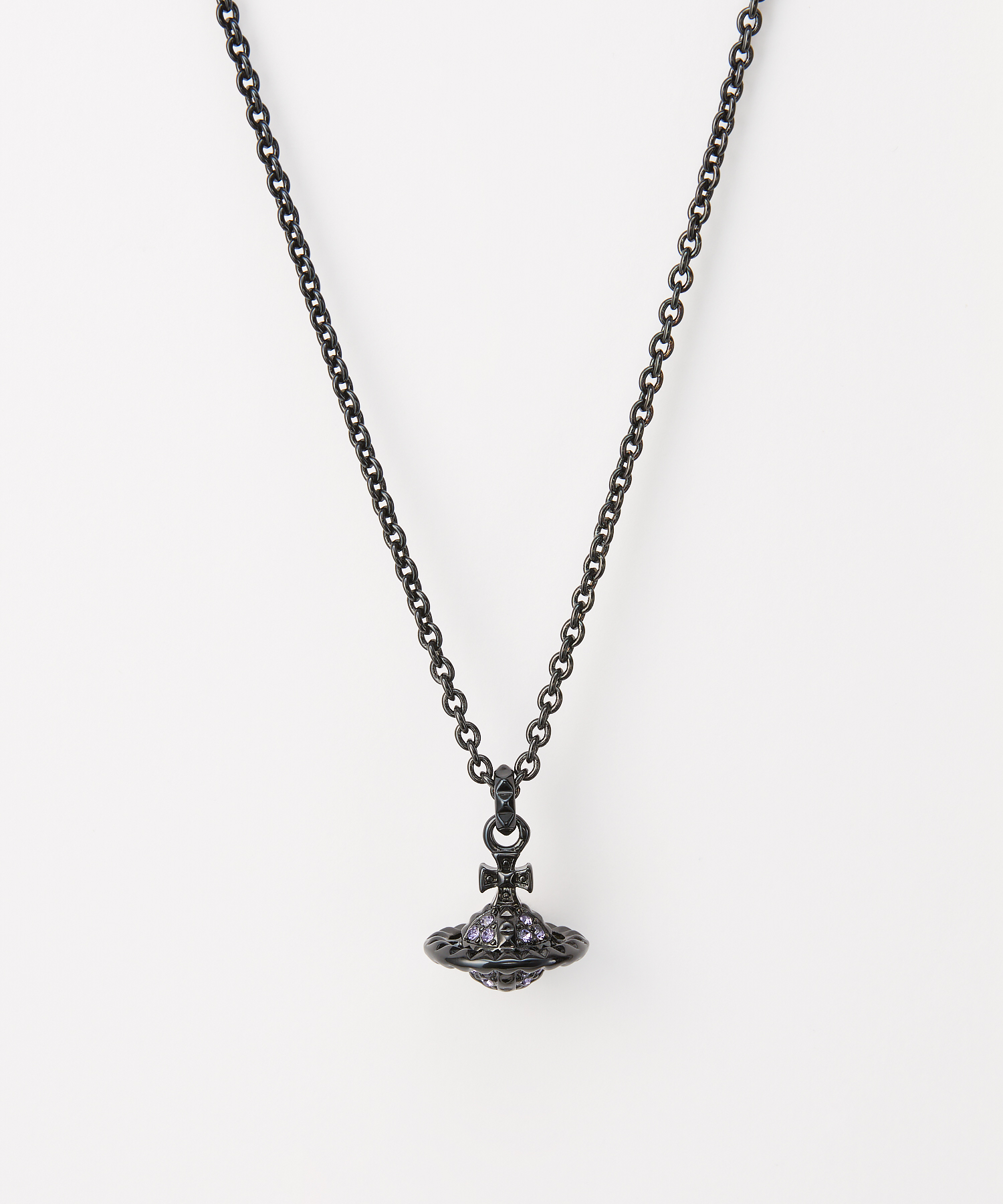 MAYFAIR SMALL ORB ネックレス(ブラック×パープル)（レディース）（1205999136）｜アクセサリーすべて(ネックレス ・ペンダント)｜【公式通販】ヴィヴィアン・ウエストウッド（Vivienne Westwood）