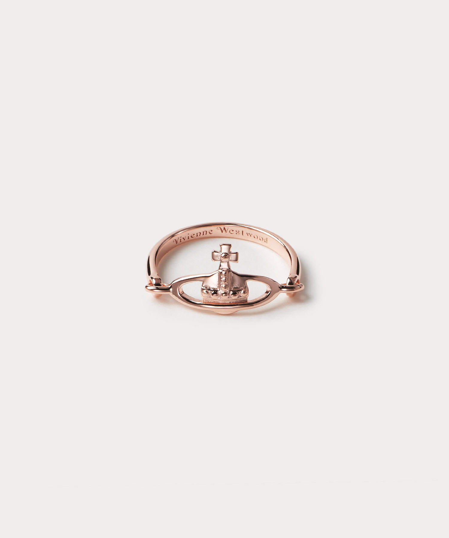 VIVIENNE WESTWOOD VENDOME ring rose gold