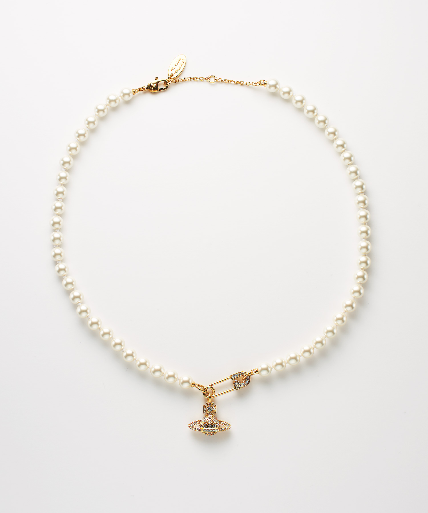 LUCRECE PEARL ネックレス(ゴールド)（レディース）（1250942095）｜アクセサリーすべて(ネックレス・ペンダント)｜【公式通販】 ヴィヴィアン・ウエストウッド（Vivienne Westwood）