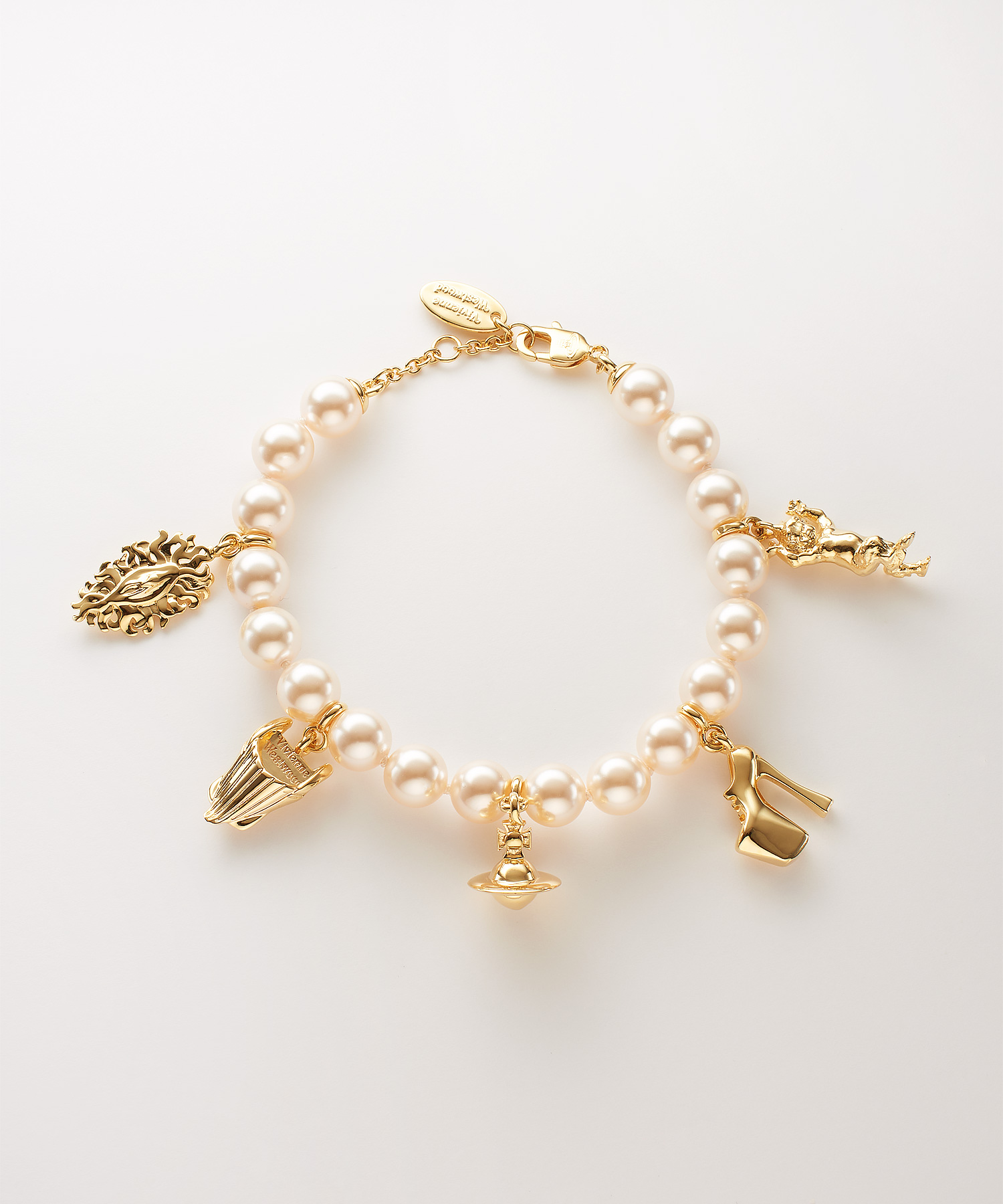 ANGLO PEARL ブレスレット(ゴールド)（レディース）（1250942257）｜アクセサリーすべて(ブレスレット)｜【公式通販】ヴィヴィアン ・ウエストウッド（Vivienne Westwood）