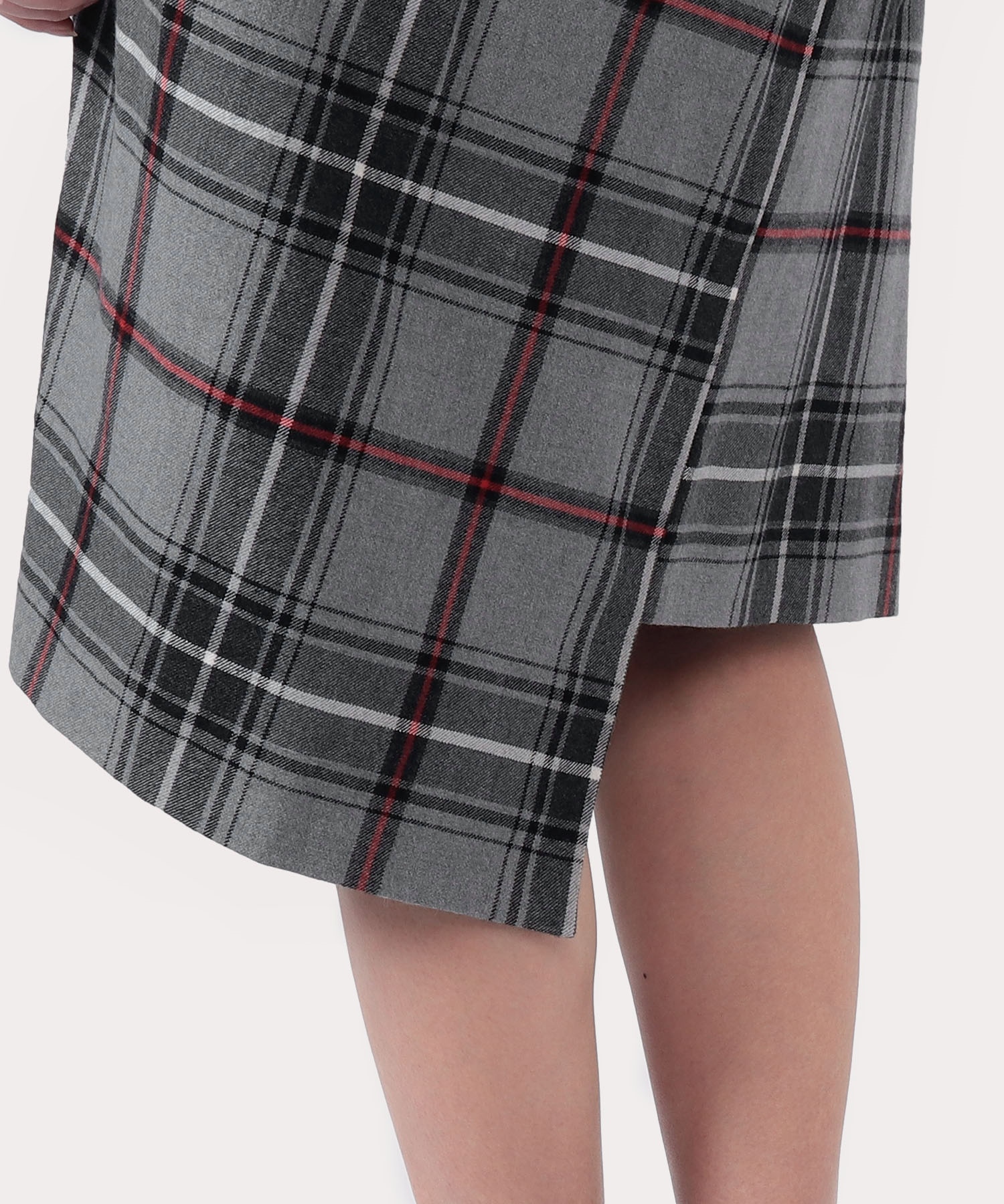 タータンチェック ツイストスカート グレー系 レディース 公式通販 ヴィヴィアン ウエストウッド Vivienne Westwood