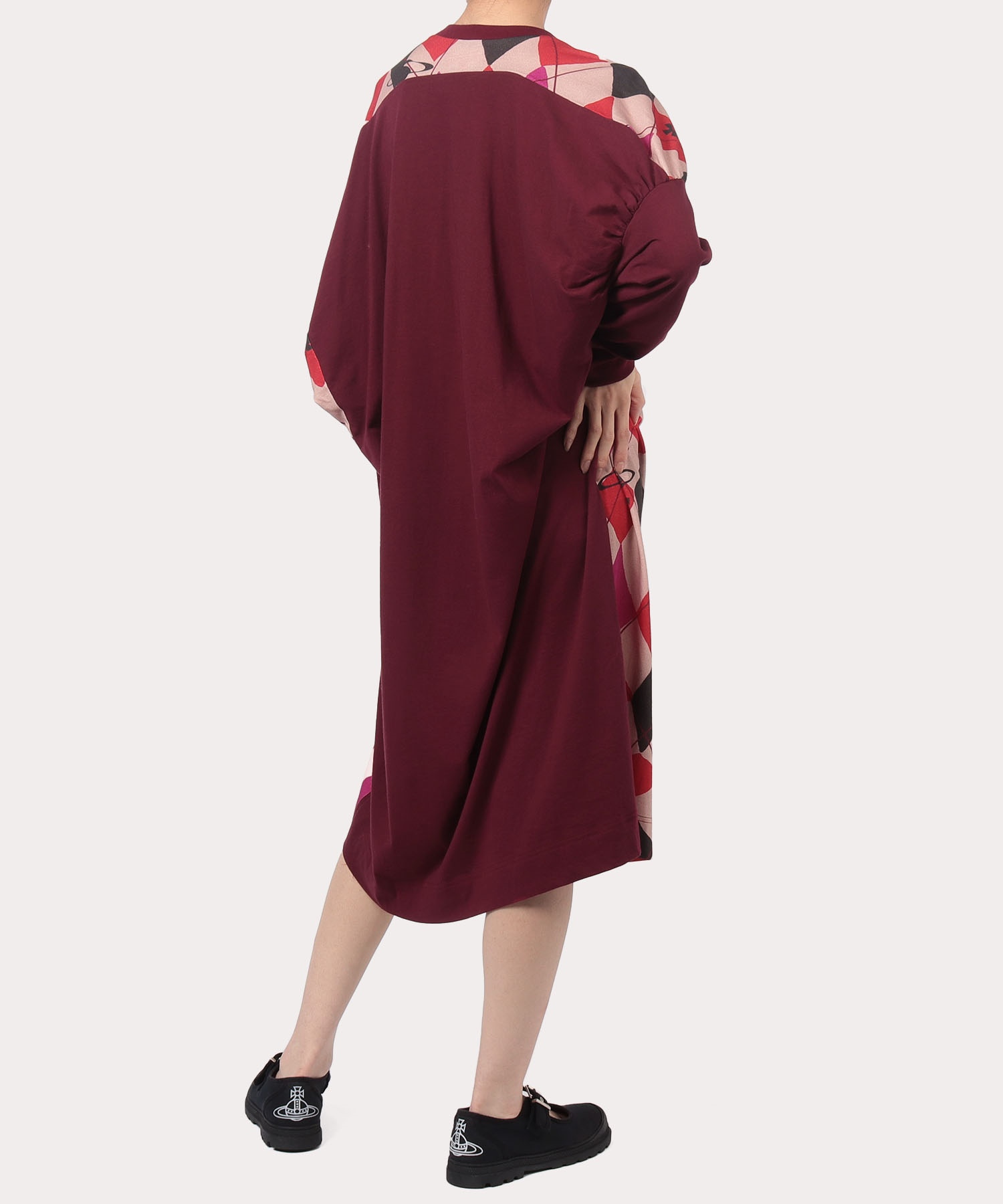 ハーレクイン ジャージーワンピース レッド系 レディース 公式通販 ヴィヴィアン ウエストウッド Vivienne Westwood