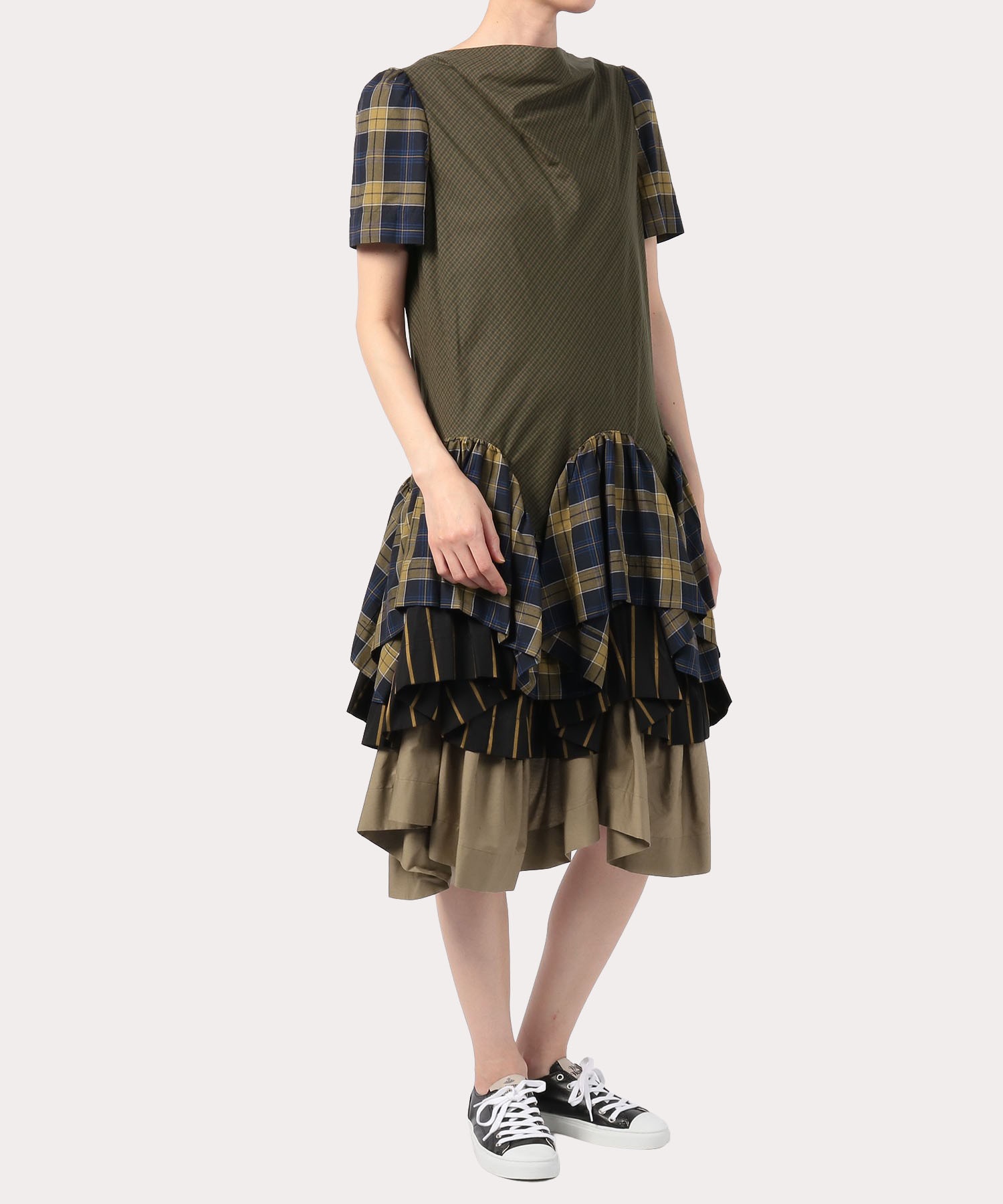 人気激安 Viviennewestwoodチェック ストライプ Westwood ワンピース Vivienne ブロッキング ワンピース ワンピース Www Solidarite Numerique Fr