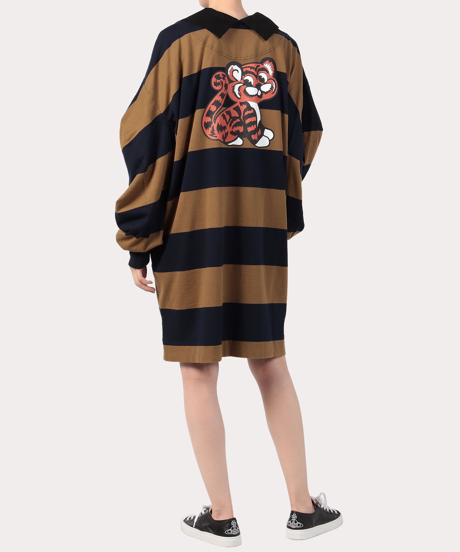 ビッグボーダー ポロワンピース カーキ系 レディース 公式通販 ヴィヴィアン ウエストウッド Vivienne Westwood