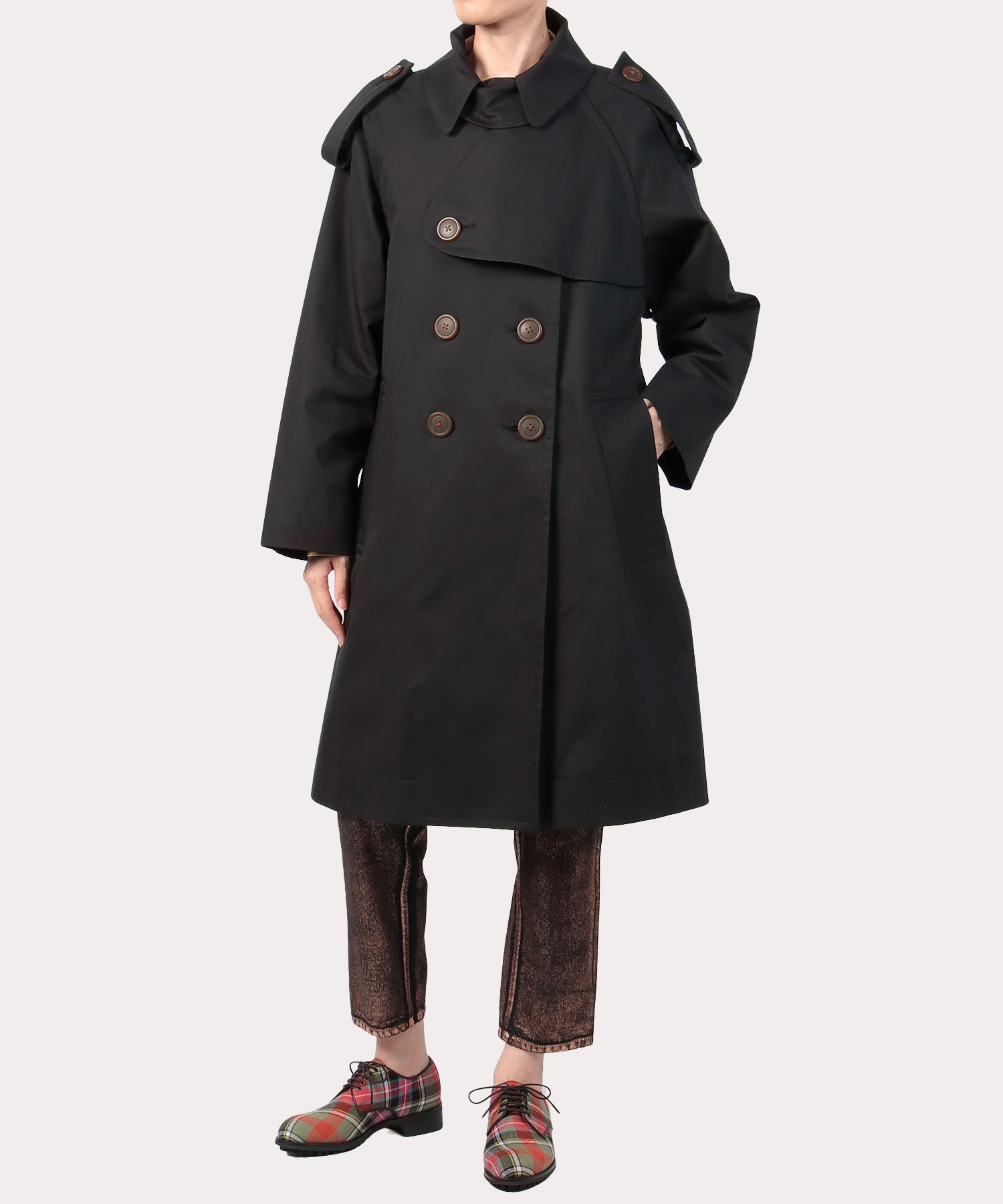 Aライントレンチコート ブラック レディース 公式通販 ヴィヴィアン ウエストウッド Vivienne Westwood Aライントレンチコート ブラック レディース 公式通販 ヴィヴィアン ウエストウッド Vivienne Westwood