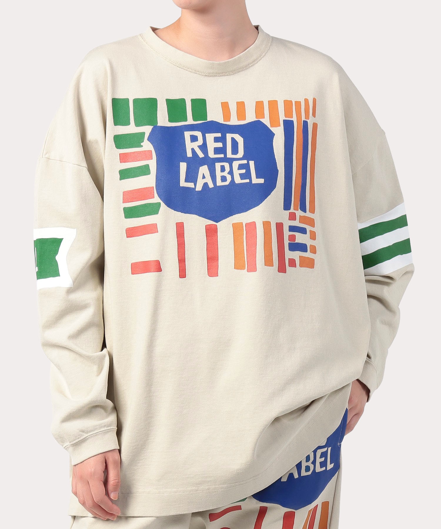 RED LABEL SHIELD カットソー