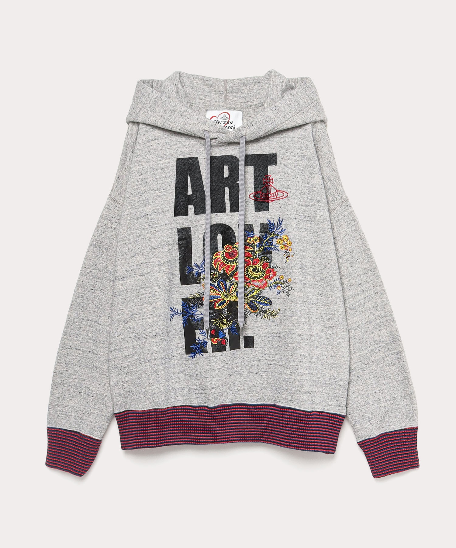 Flower Orb Art Lover フード付スウェット グレー レディース ウェアすべて パーカー スウェット 公式通販 ヴィヴィアン ウエストウッド Vivienne Westwood Flower Orb Art Lover フード付スウェット グレー レディース ウェアすべて パーカー スウェット 公式通販 ヴィヴィアン ウエストウッド Vivienne Westwood
