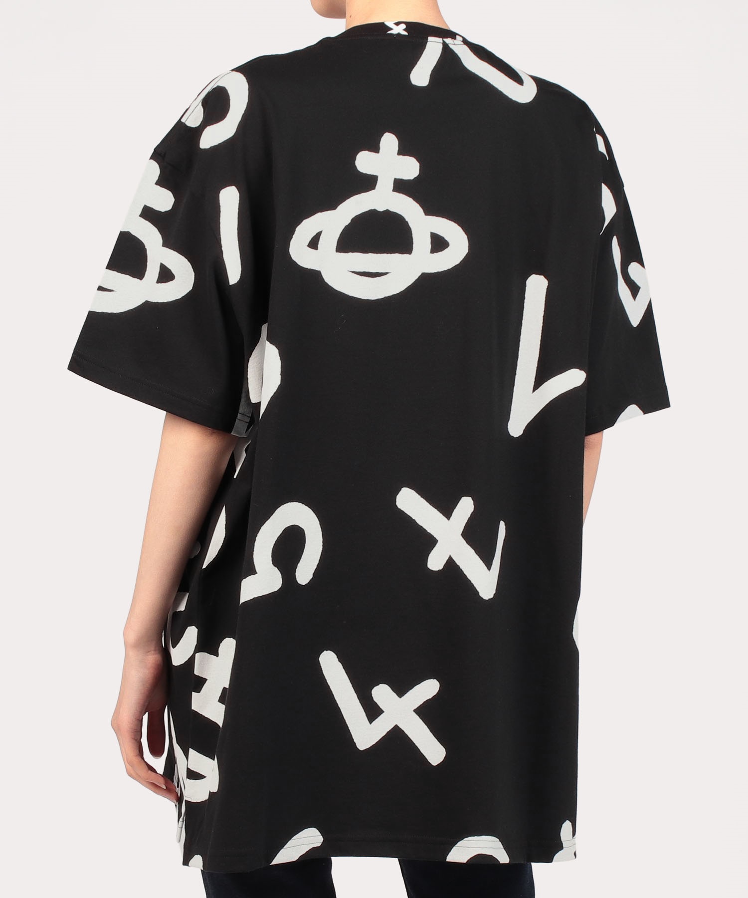 NUMBERS ORB OVERSIZED Tシャツ