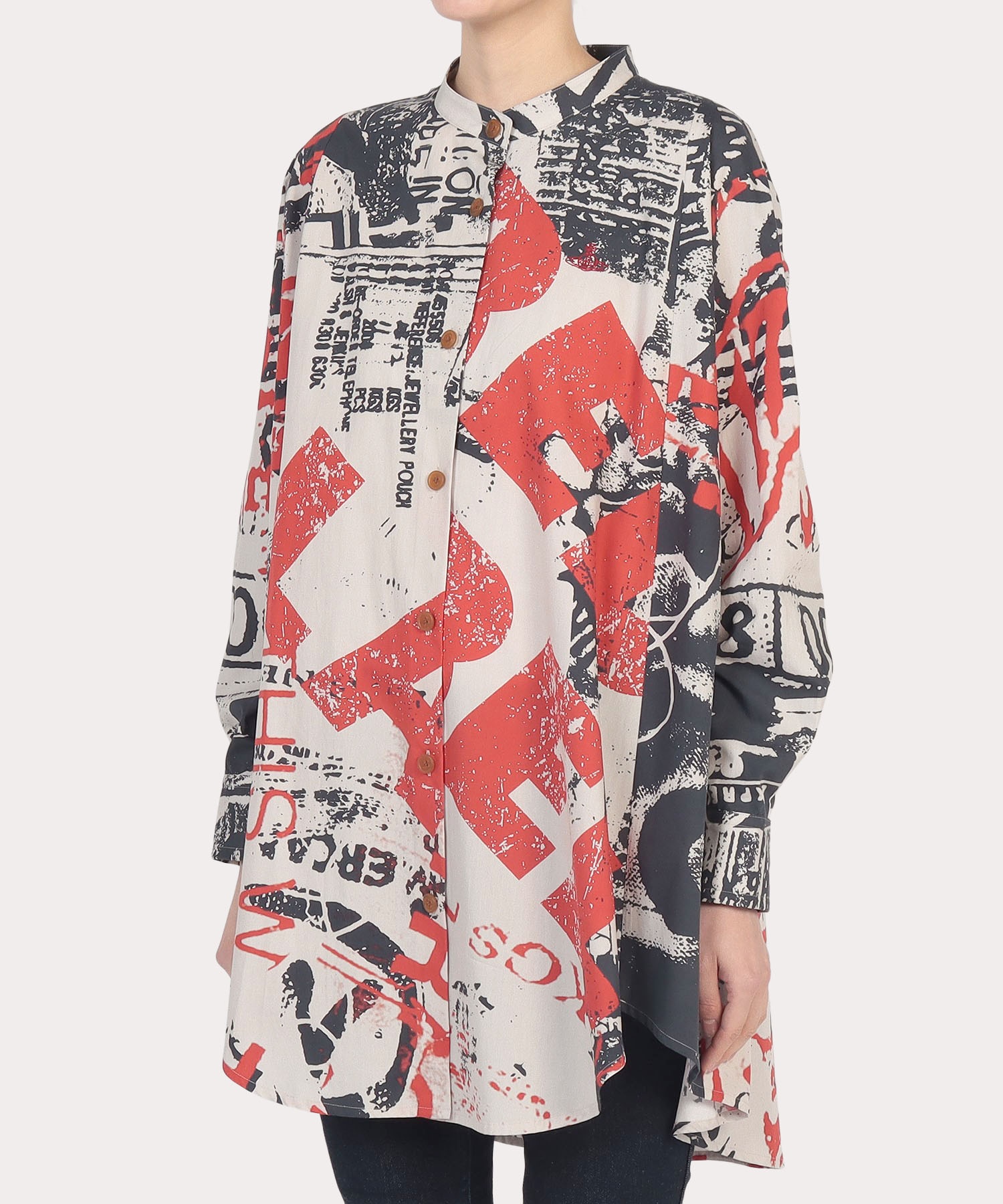 RED LABEL RUBBISH PRINT T[NVc