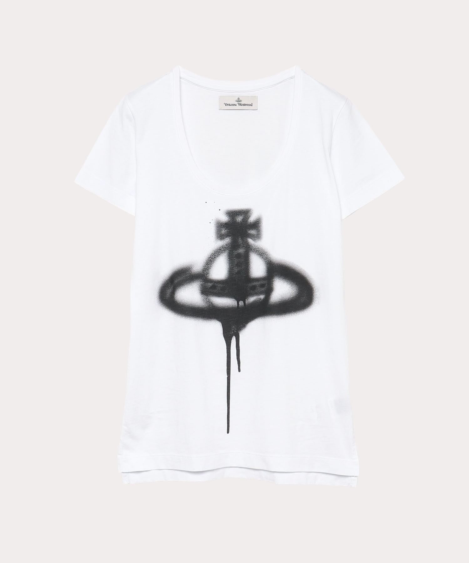 SPRAY ORB LOLLO Tシャツ(ホワイト)（レディース）（1210332023