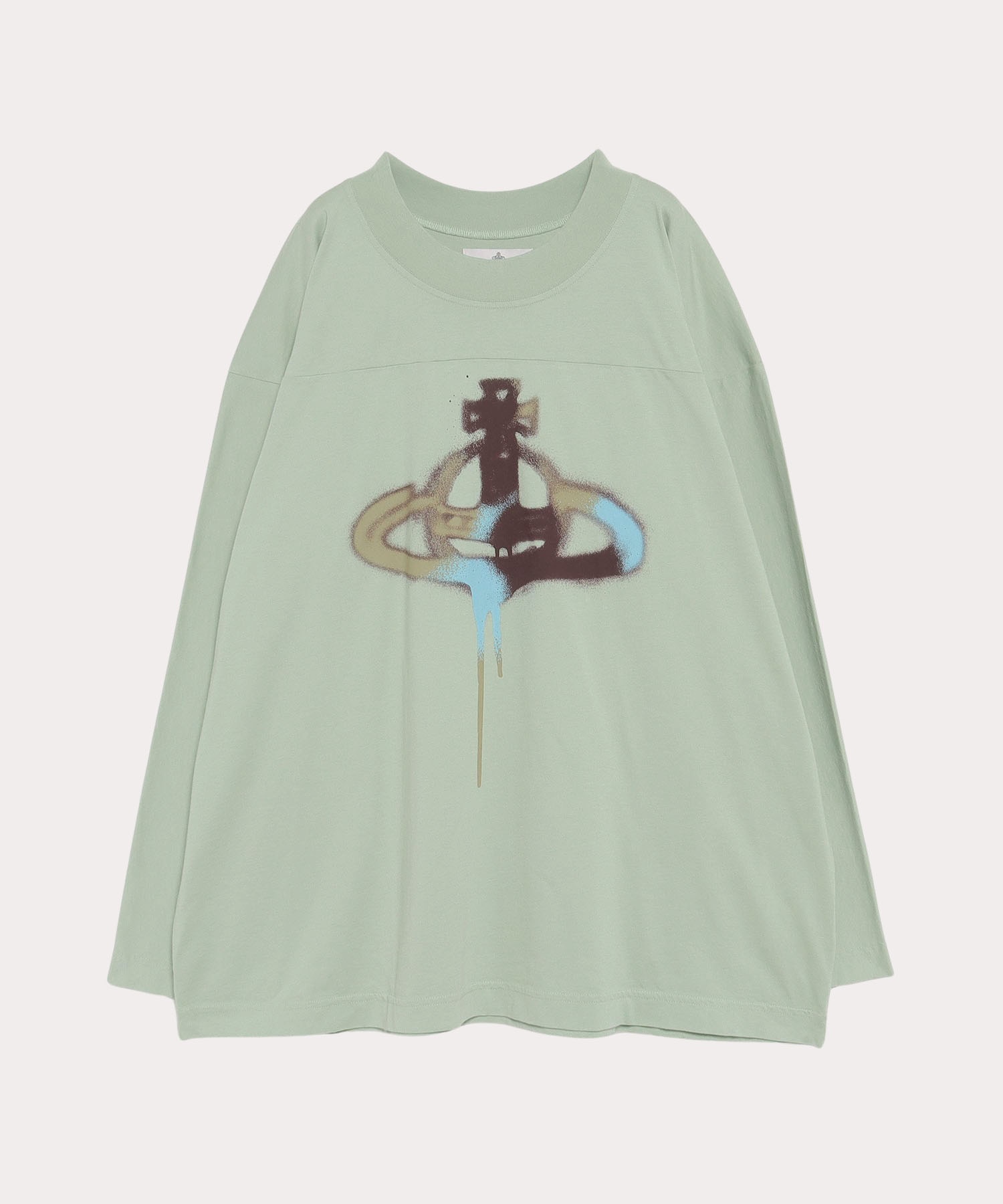 SPRAY ORB FRESH Tシャツ(グリーン)（レディース）（1210332049