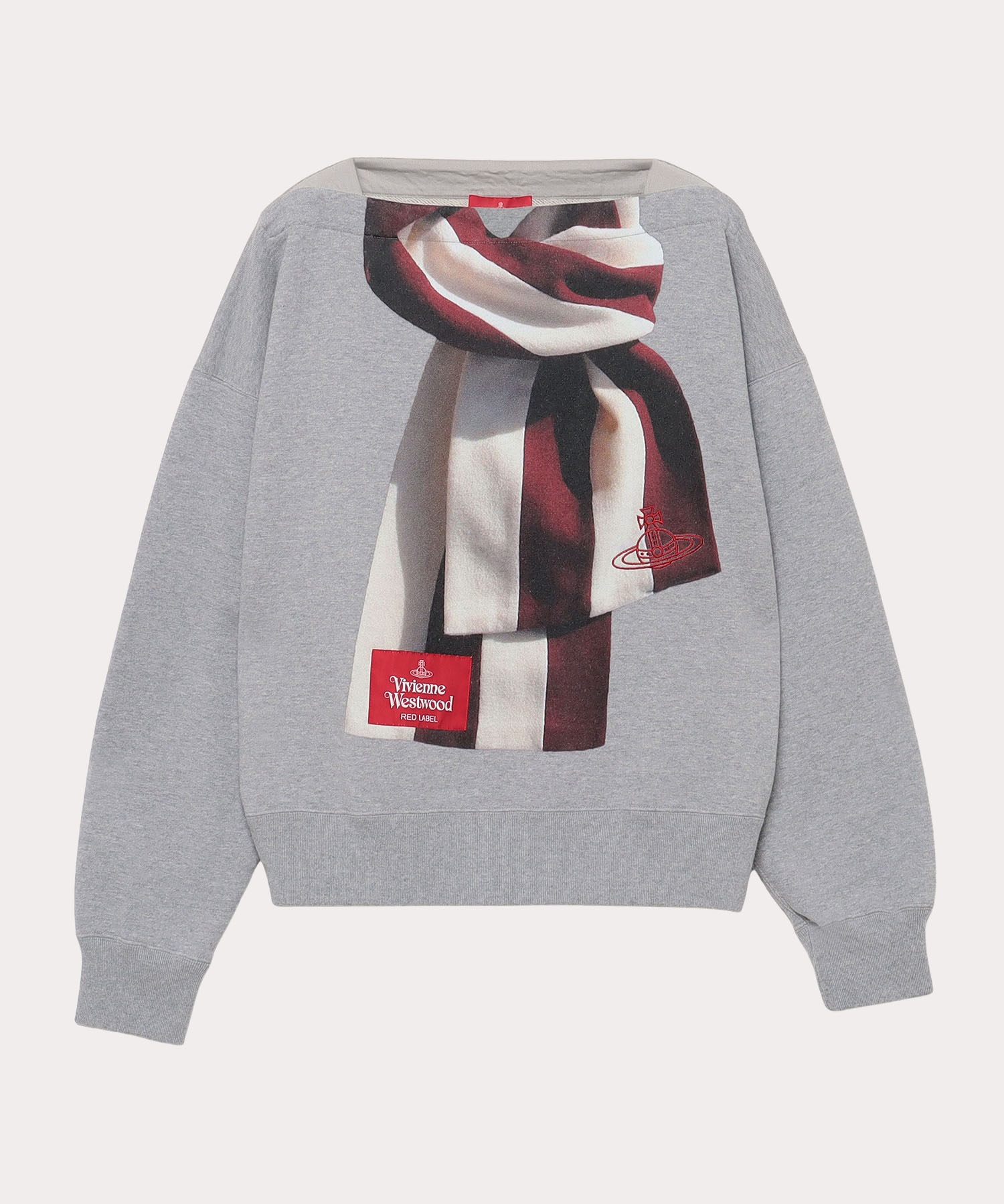 RED LABEL SCARFプリント トップ(グレー)（レディース）（1612332042 ...