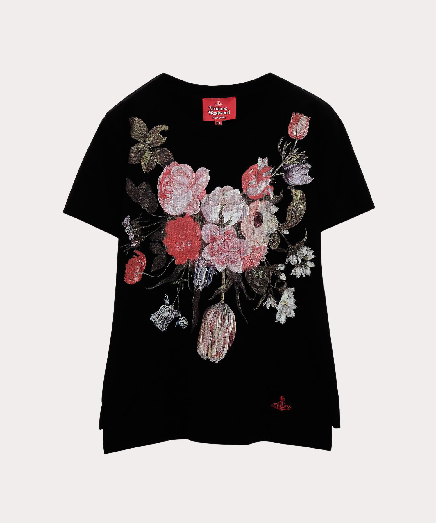 PUNK FLOWER クラシックＴシャツ(ブラック)（レディース）（1612342007）｜ウェアすべて(Tシャツ・カットソー)｜【公式通販】ヴィヴィアン・ウエストウッド（Vivienne  Westwood）