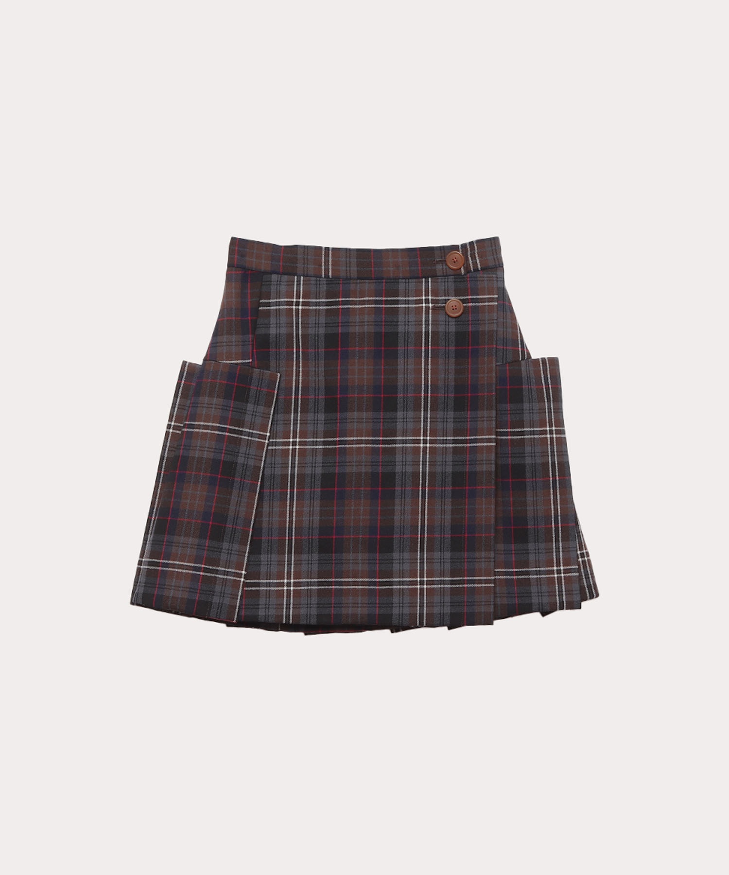 TARTAN CHECK ミニスカート