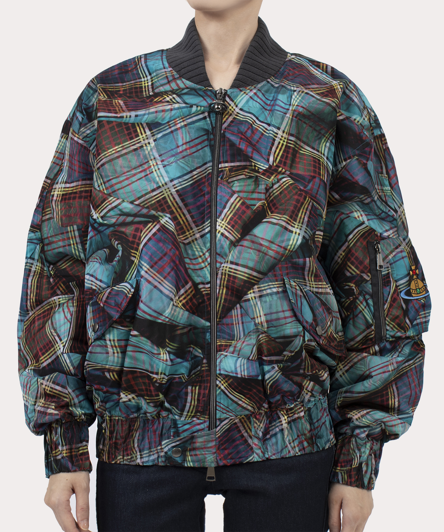 DRAPED TARTAN BERNARDO {o[