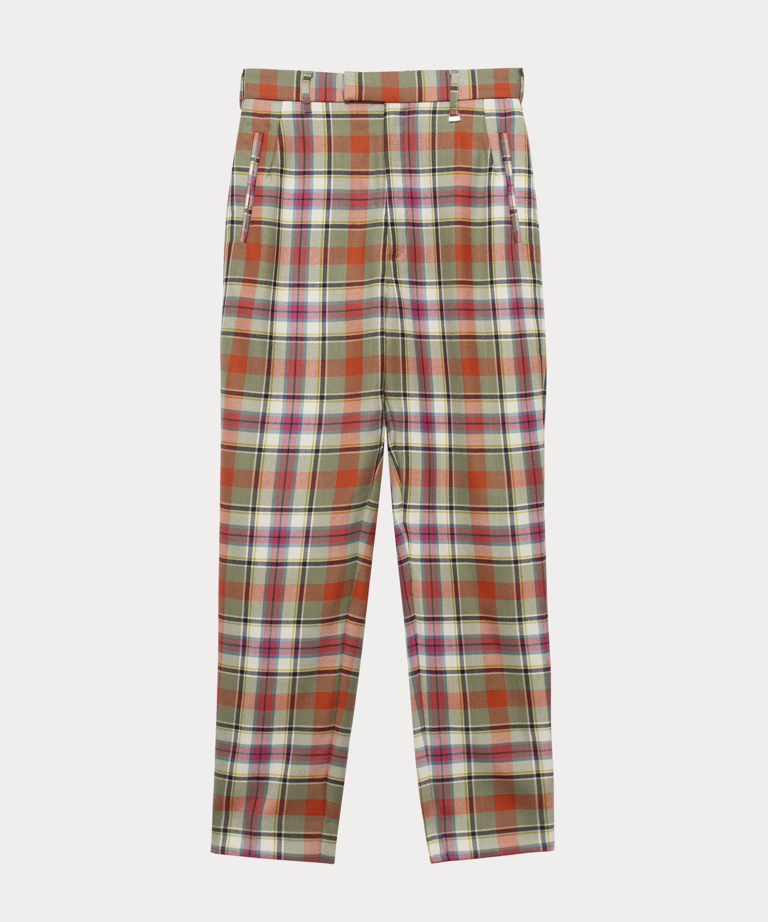 TARTAN CIGARETTE トラウザー(オフホワイト)（レディース）（1210742037）｜ウェアすべて(パンツ)｜【公式通販】 ヴィヴィアン・ウエストウッド（Vivienne Westwood）