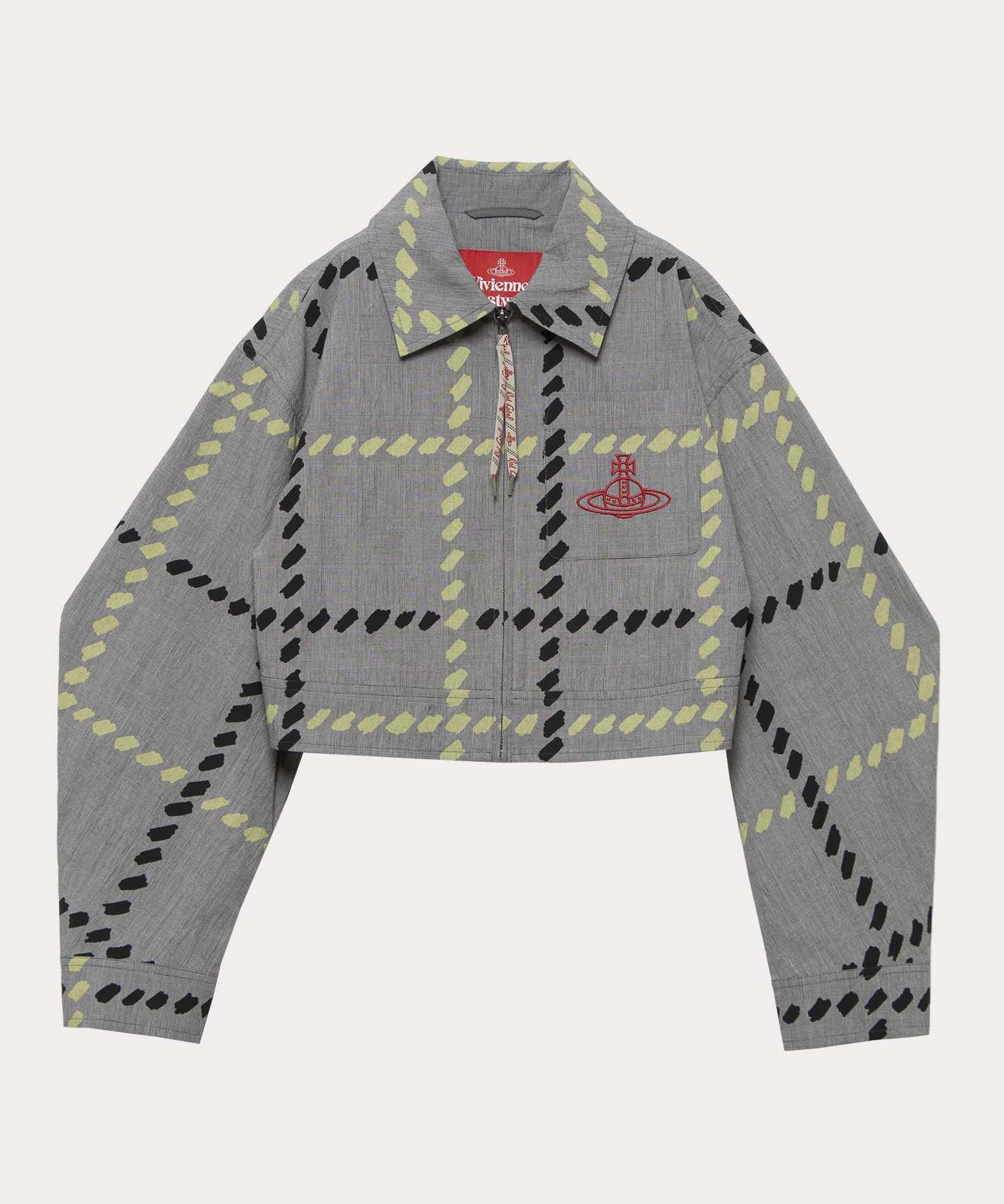 Vivienne Westwood（ヴィヴィアンウエストウッド）の「ﾘｻｲｸﾙﾅｲﾛﾝﾘｯﾌﾟﾄﾗｯｸﾌﾞﾙｿﾞﾝ（ブルゾン）」 - WEAR