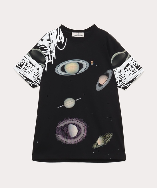 PLANET SATURN with SCRIBBLES CLASSIC Tシャツ