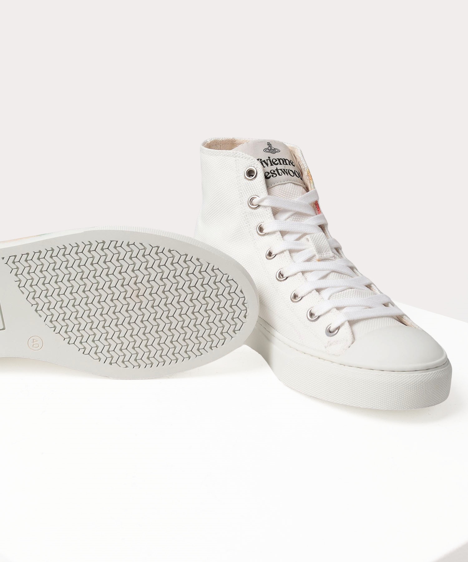 PLIMSOLL HIGH TOP スニーカー(ホワイト系)（メンズ）（239662S75011