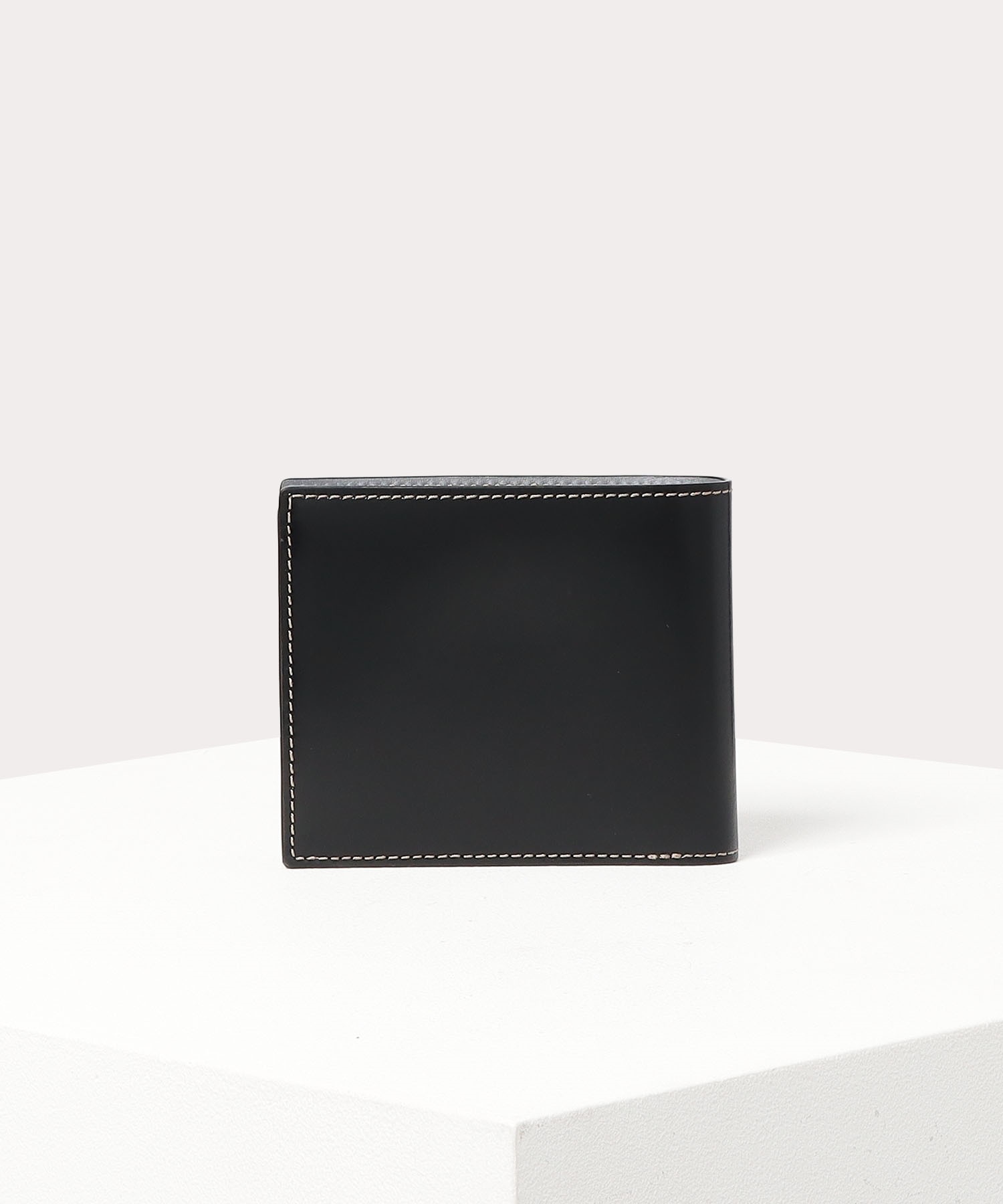TRINITY COLOR 二つ折り財布(ブラック)（メンズ）（249110SW2023 