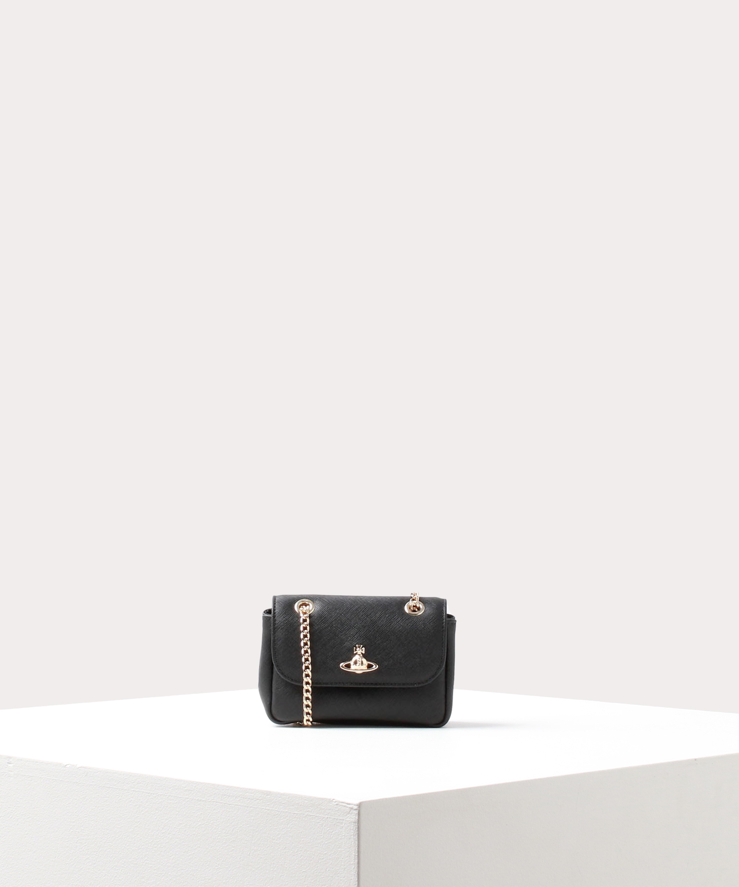 SAFFIANO ショルダーバッグS(ブラック)（メンズ）（2497055C01BW 