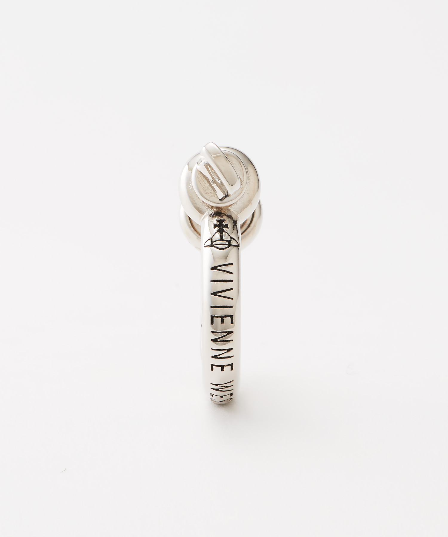 Man Minerva シングルフープピアス シルバー メンズ st67 アクセサリーすべて ピアス 公式通販 ヴィヴィアン ウエストウッド Vivienne Westwood