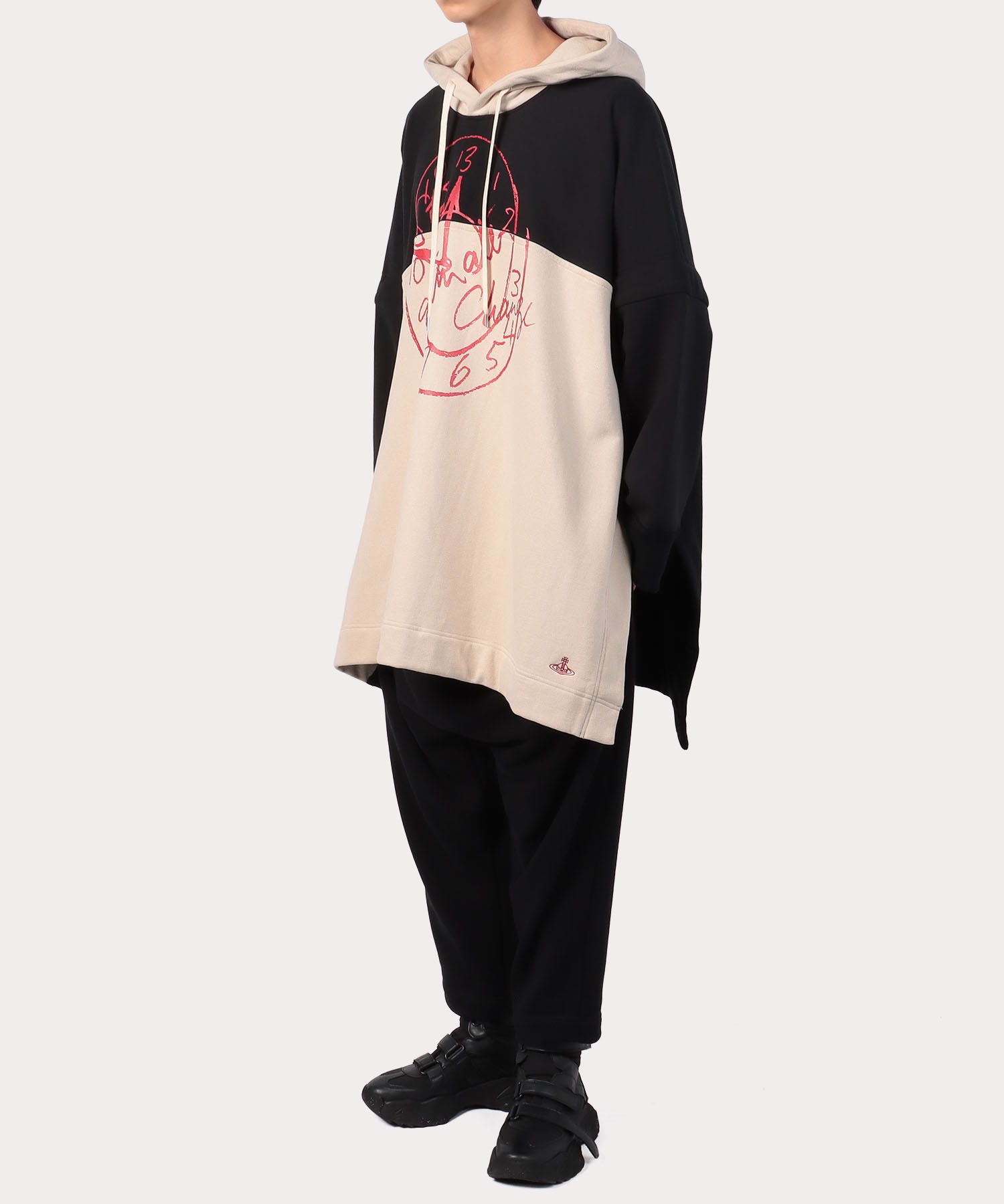 オンラインショップ限定 ストップクライメイトチェンジ パーカー ブラック メンズ 公式通販 ヴィヴィアン ウエストウッド Vivienne Westwood