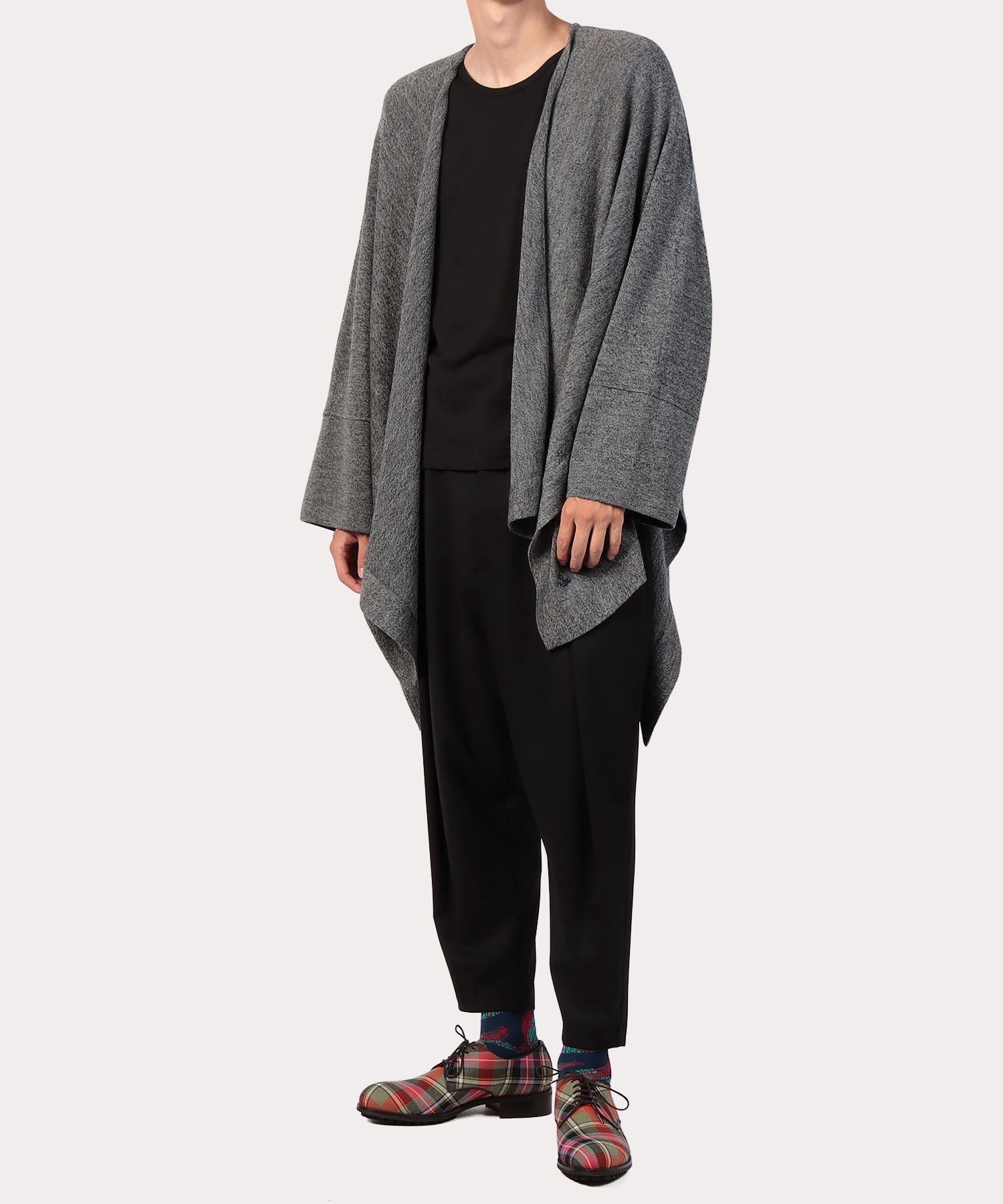 ブランケット カーディガン グレー メンズ 公式通販 ヴィヴィアン ウエストウッド Vivienne Westwood