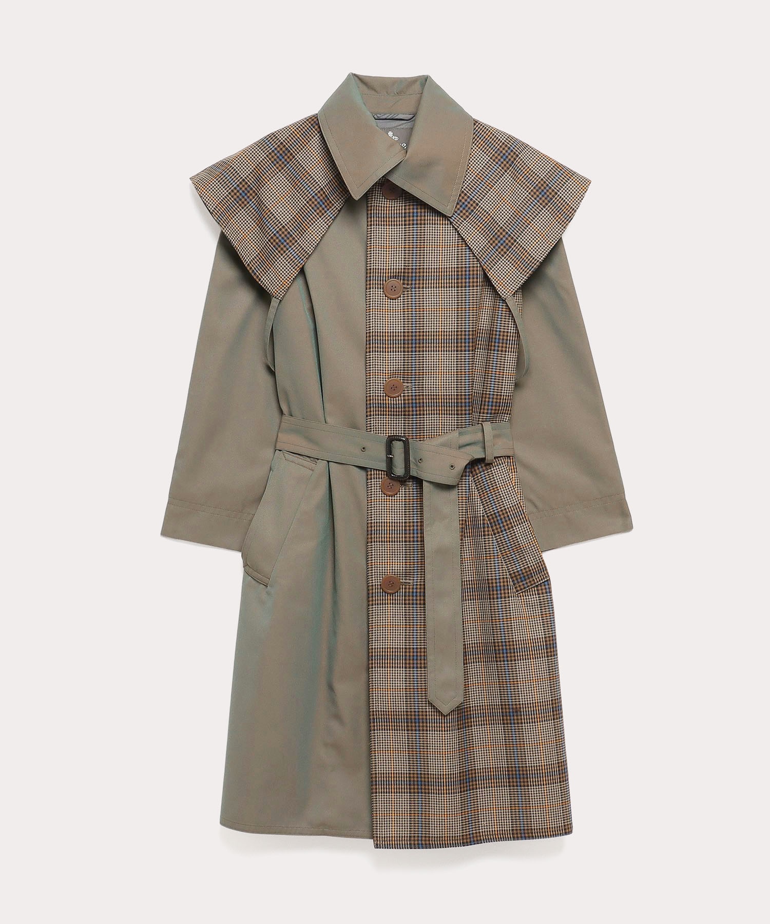 イリデセントチェック Newディーンコート ブラウン メンズ ウェアすべて コート アウター 公式通販 ヴィヴィアン ウエストウッド Vivienne Westwood