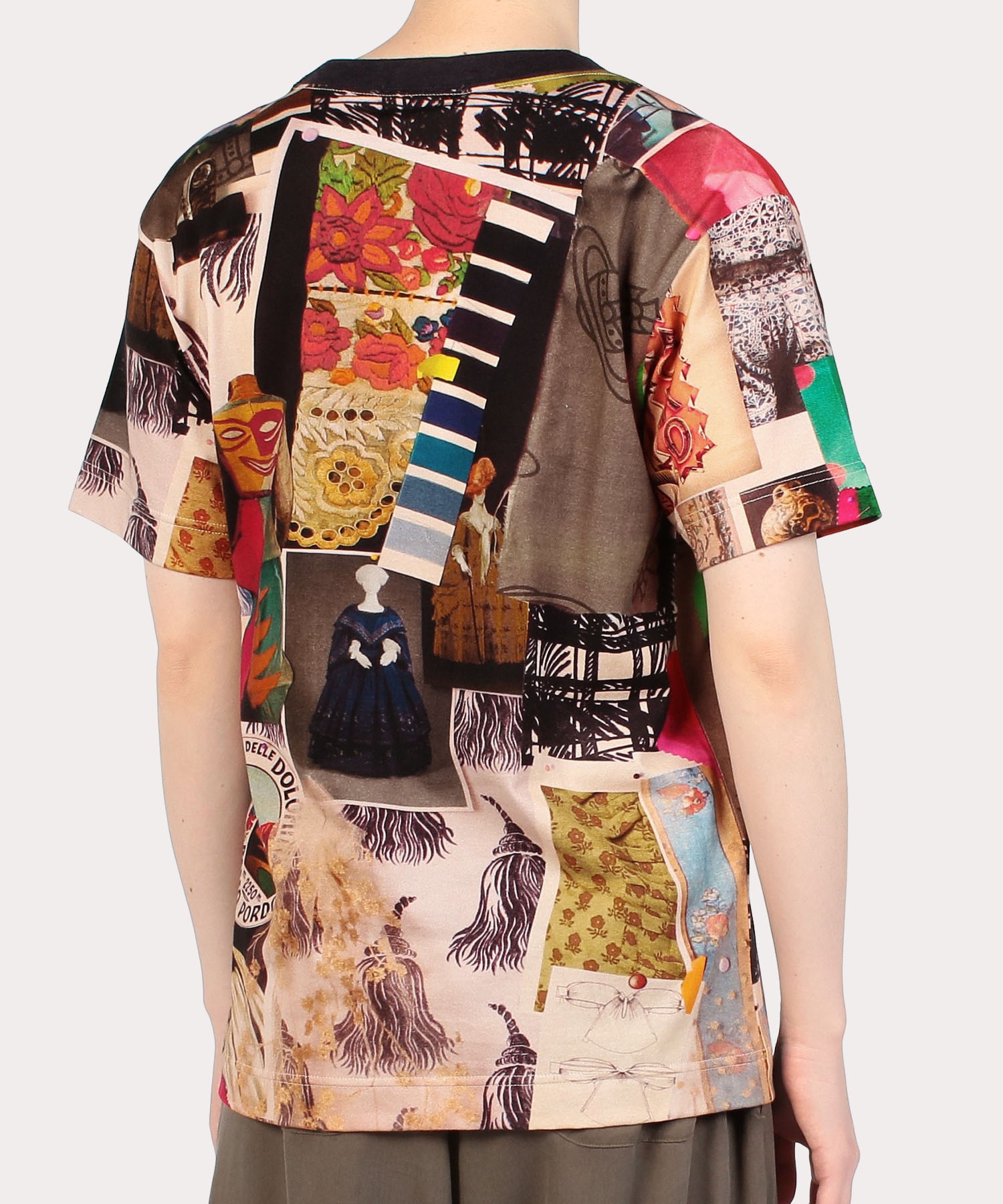 MOODBOARD PRINT リラックスTシャツ(マルチ)（メンズ）（1390415113