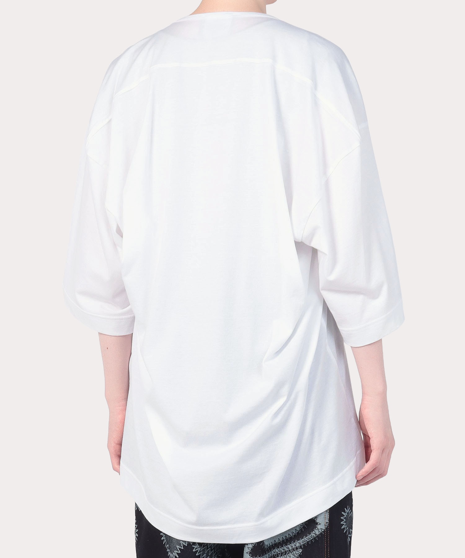 PAINTED ORB ビッグTシャツ(ホワイト)（メンズ）（2390165105 