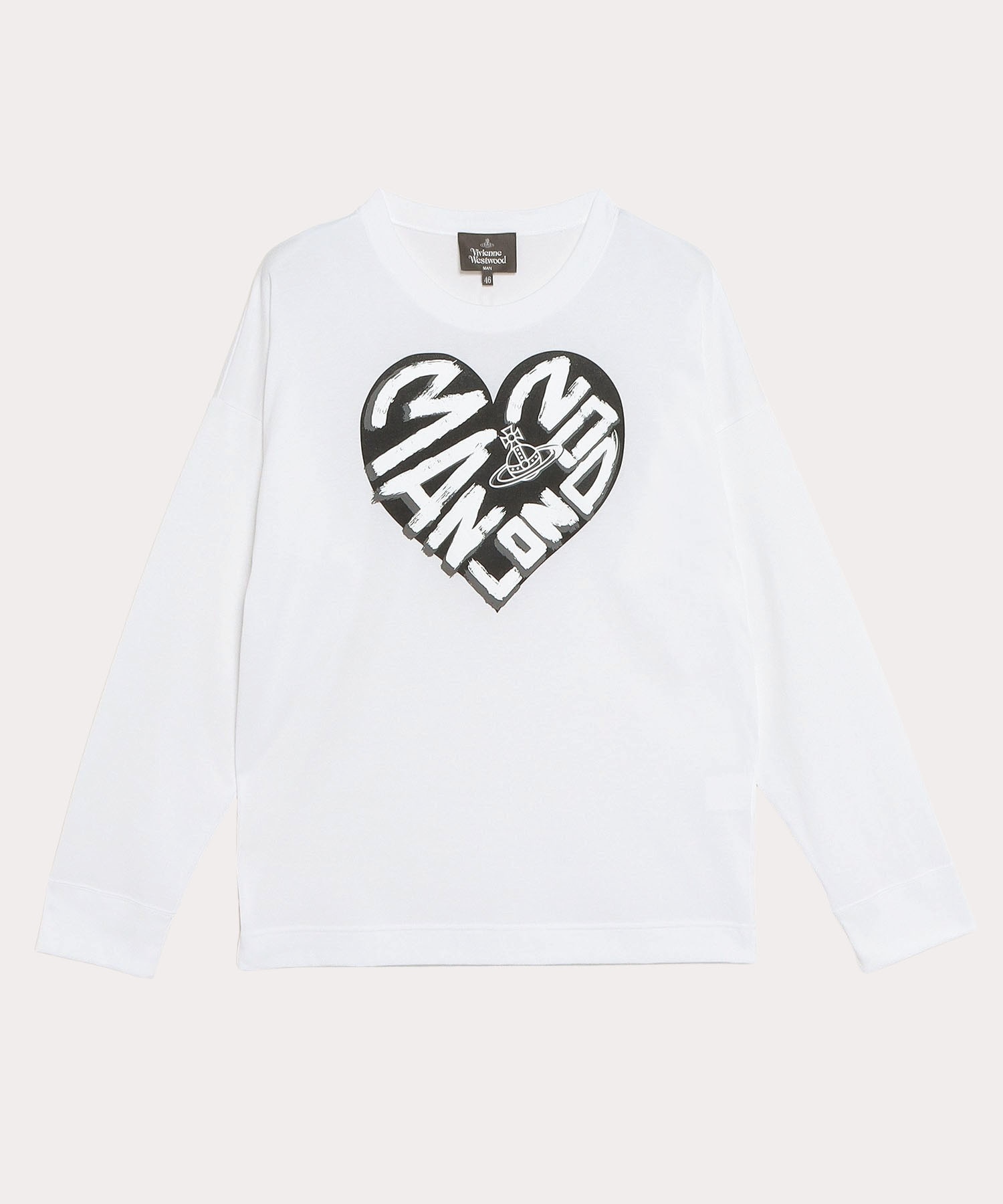 HEART MAN LONDON トライアングル長袖Tシャツ