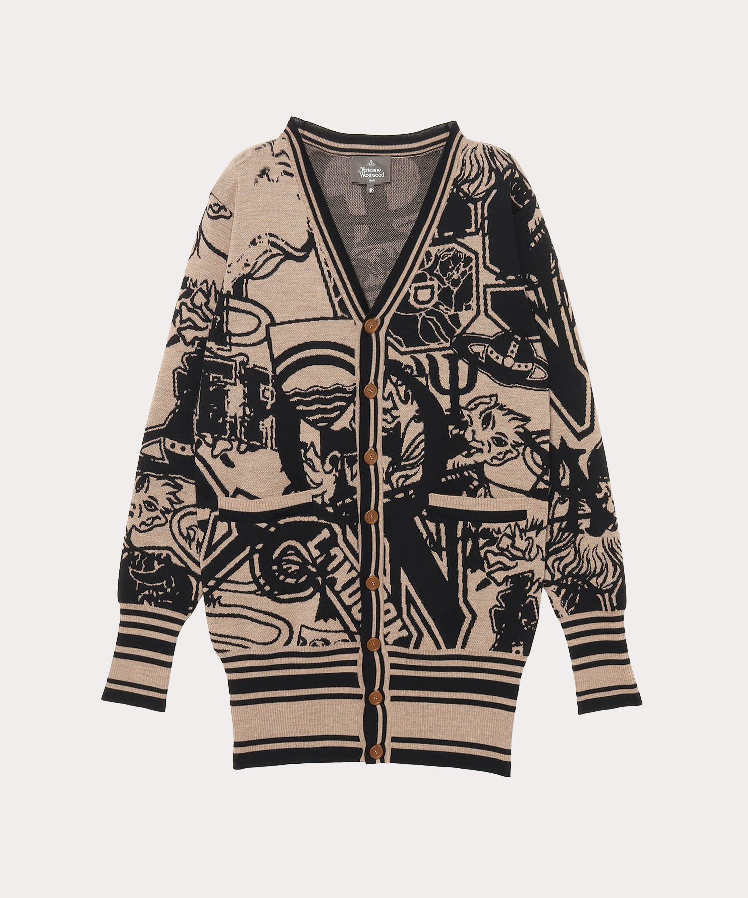 Vivienne Westwood MAN ニットジャケット カーディガン 46ジャケット 