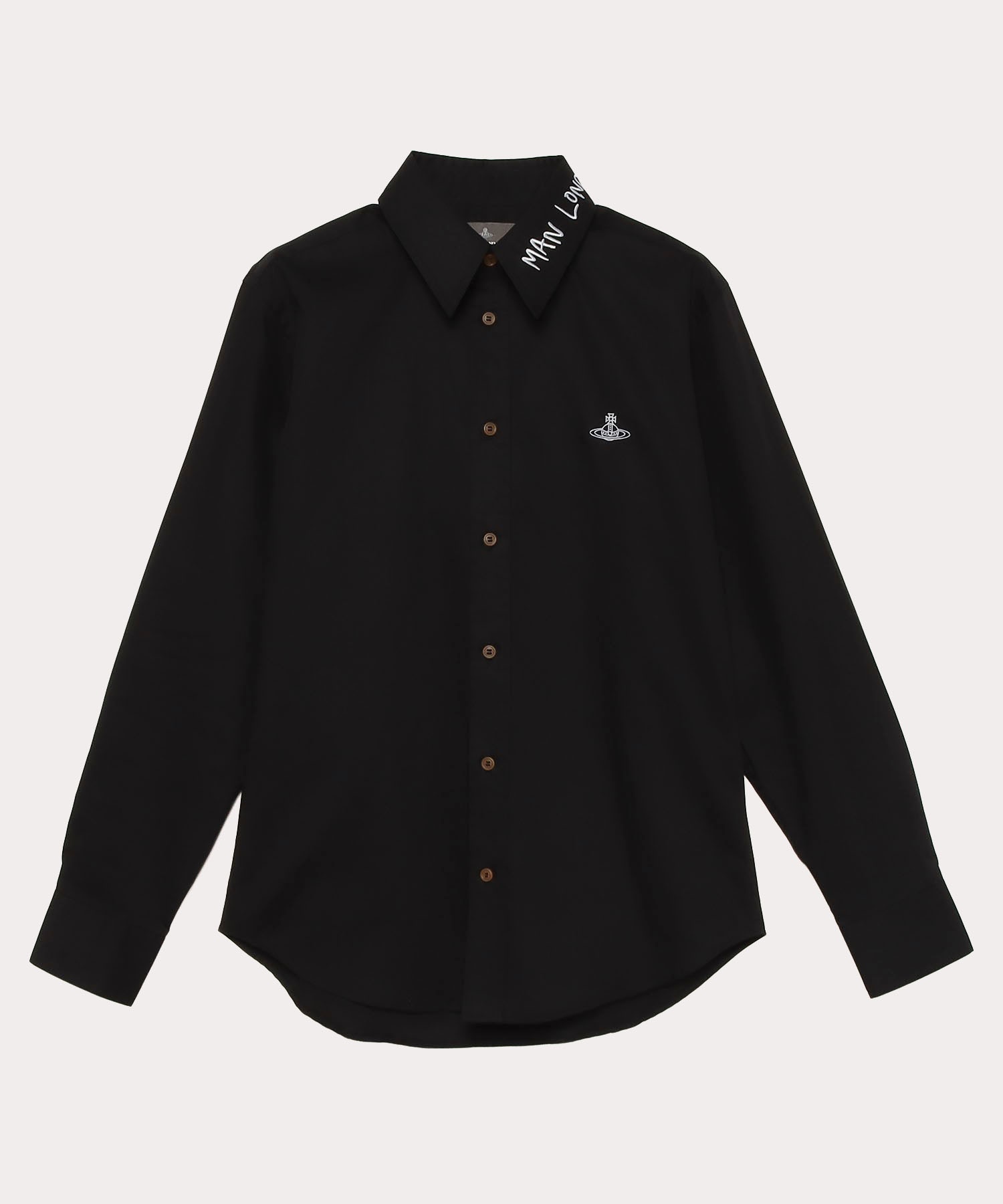 MAN LONDON EMBROIDERY クラシックシャツ(ブラック)（メンズ）（1490137261）｜ウェアすべて(シャツ)｜【公式通販