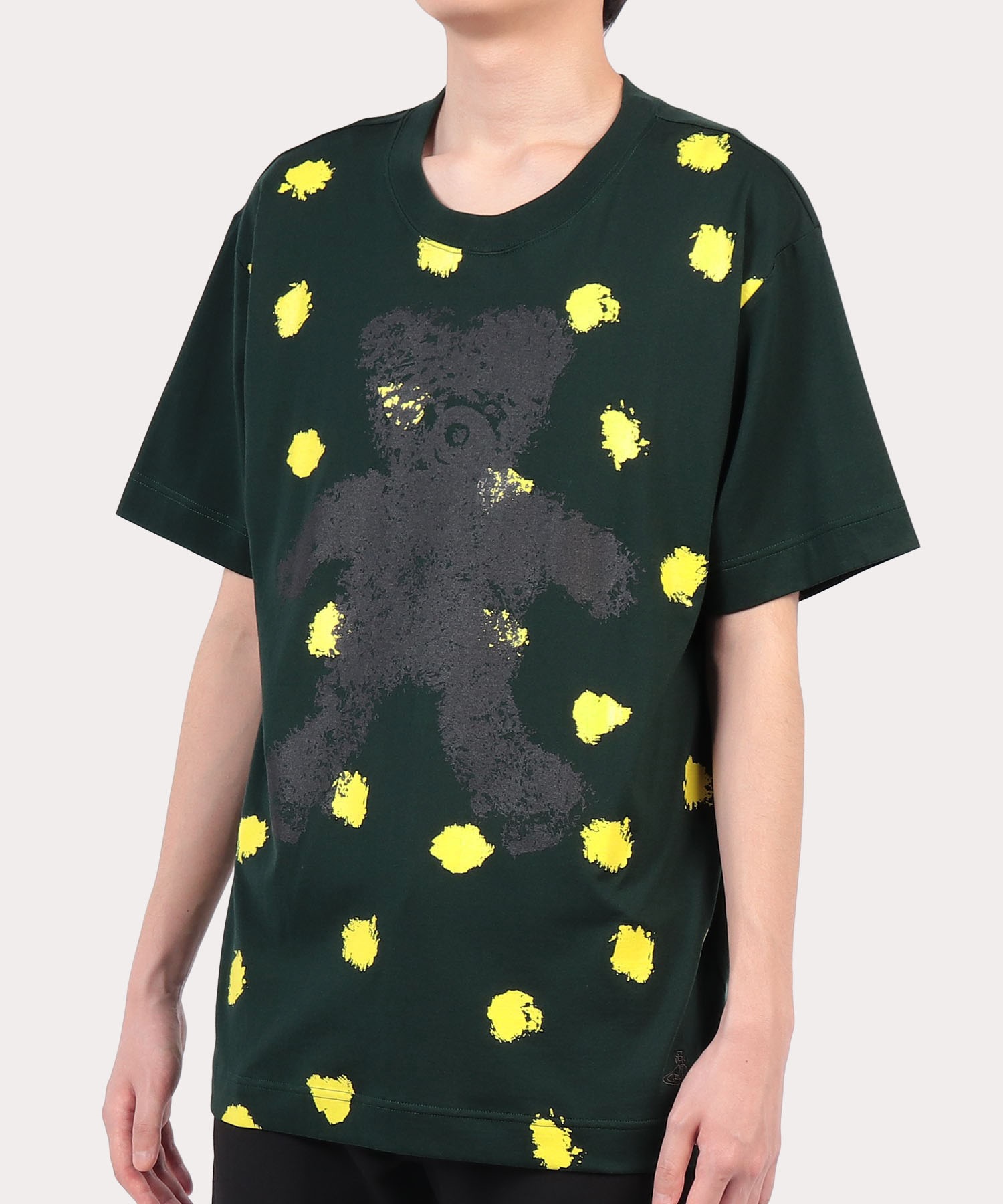 PAINTED TEDDY リラックス Tシャツ(グリーン)（メンズ）（2490215113 ...