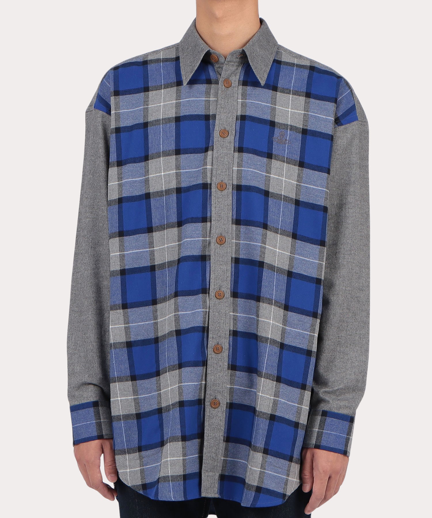 DETAILED CHECK FLANNEL rbONVbNVc