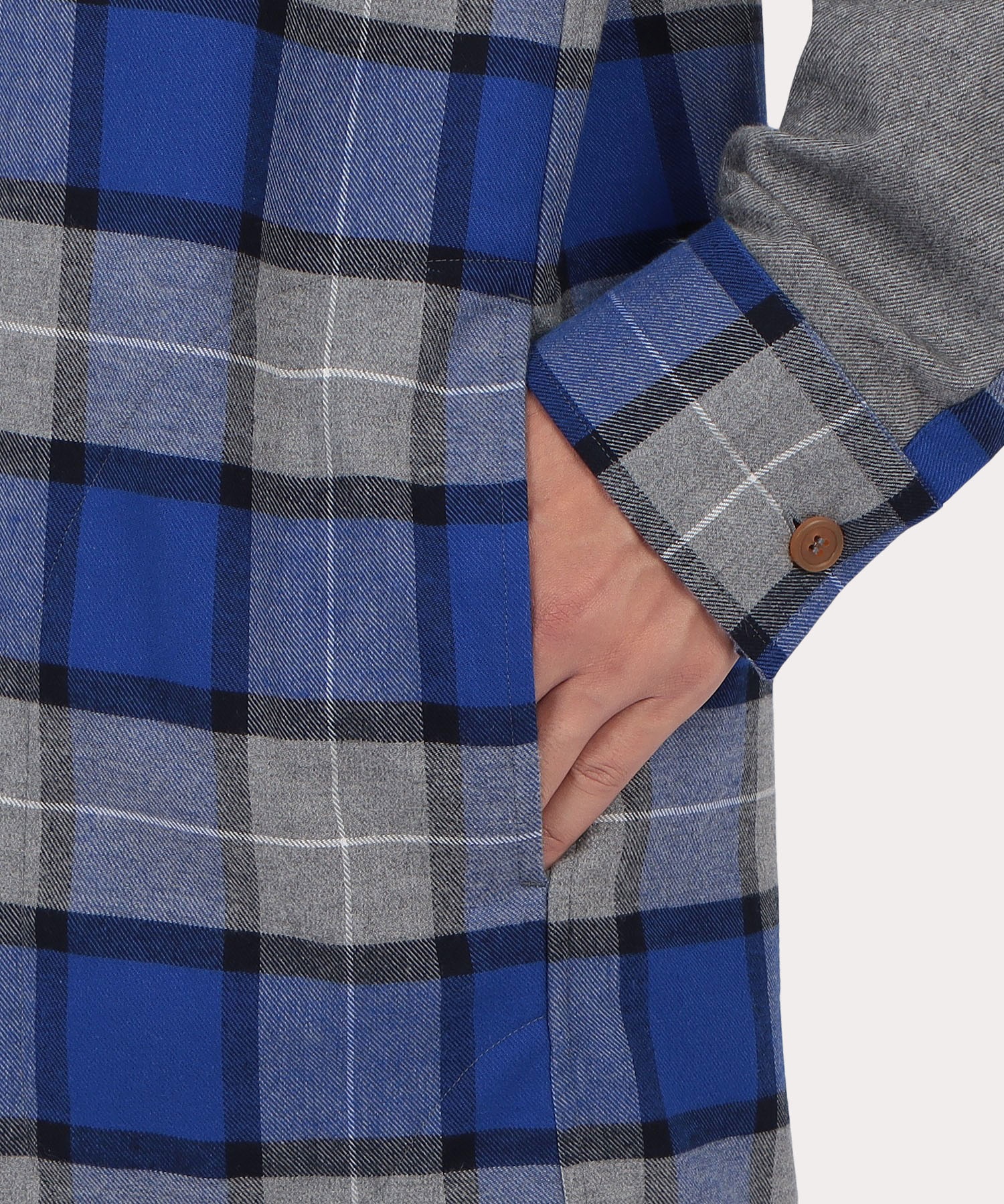 DETAILED CHECK FLANNEL rbONVbNVc