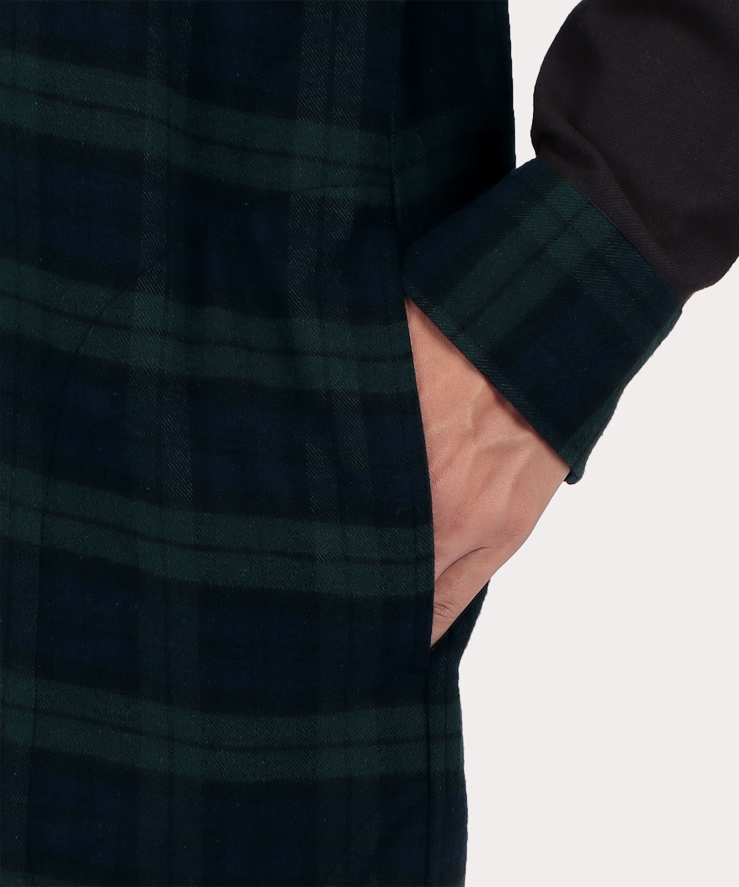 DETAILED CHECK FLANNEL rbONVbNVc