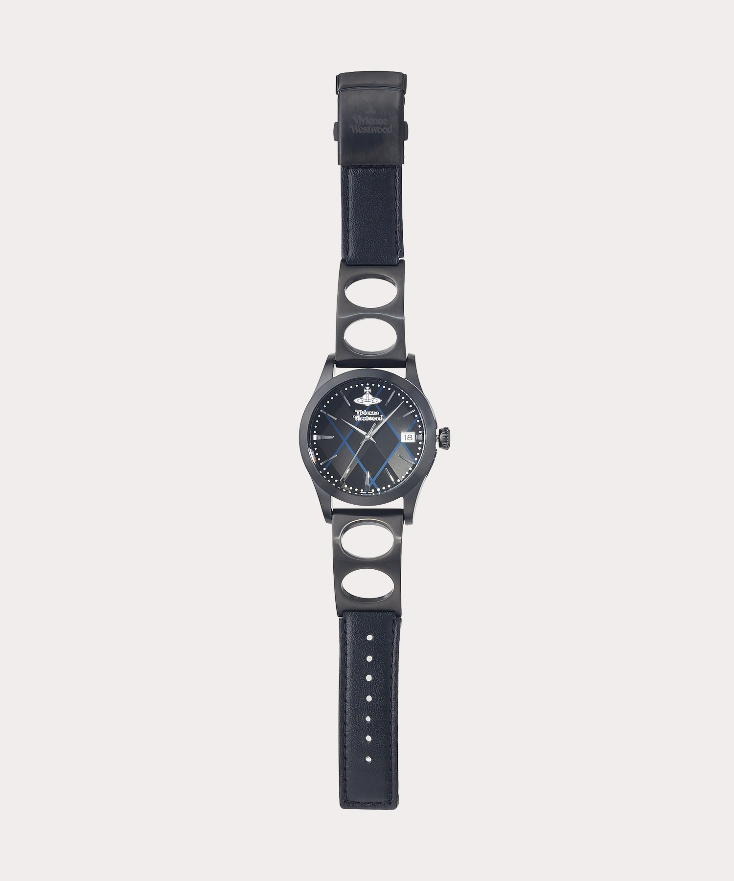 アーガイル メンズウォッチ(ブラック)（メンズ）（VW23C1）｜時計